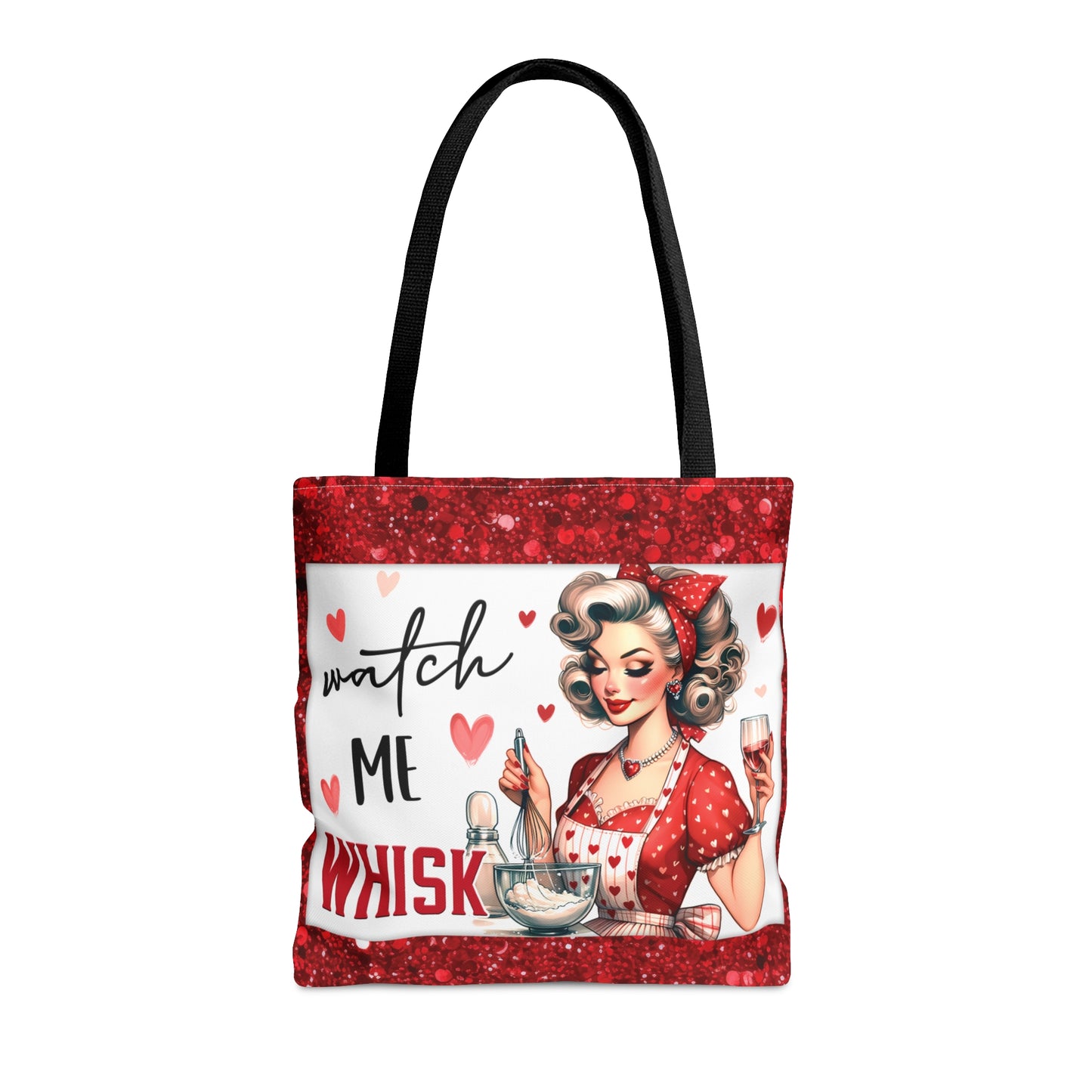 Tote Bag, Retro, Watch Me Whisk