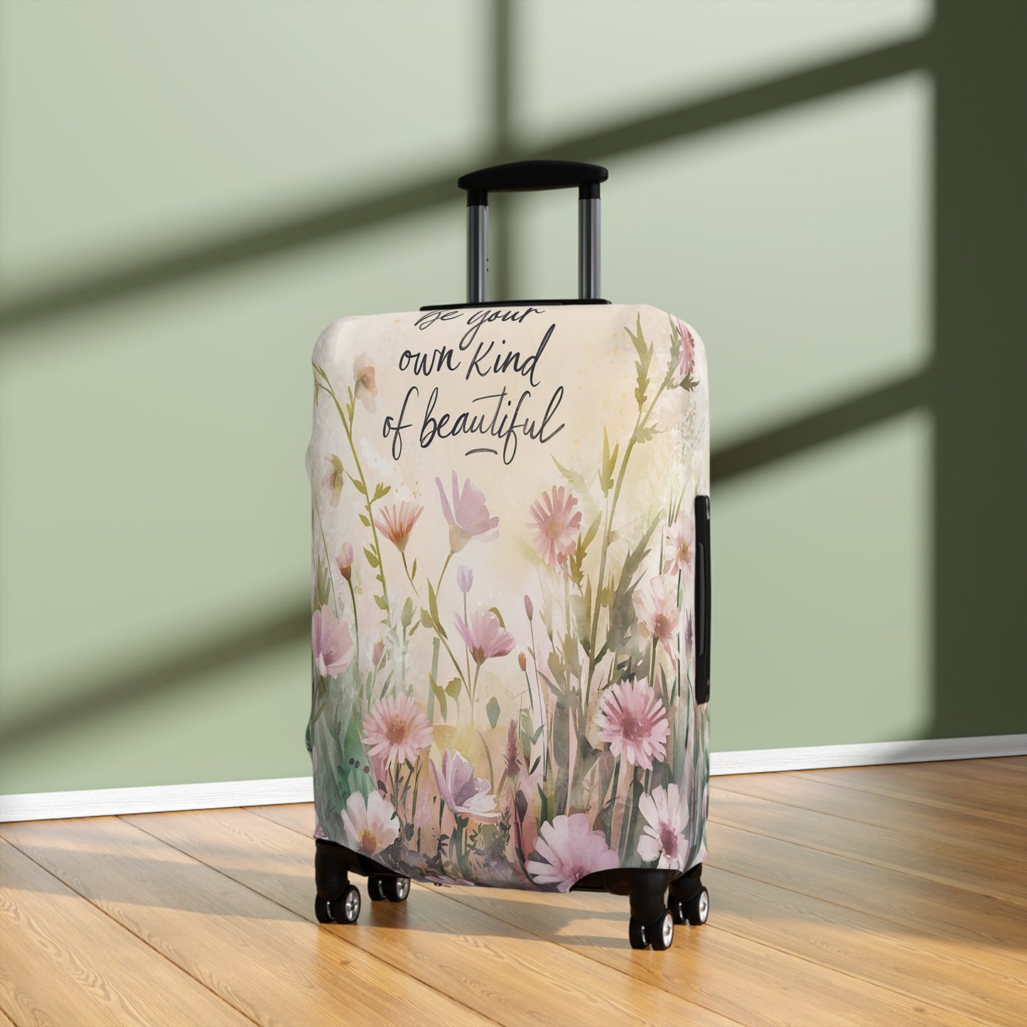 Luggage Cover, Floral, Be your own kind of beautiful, awd-1766