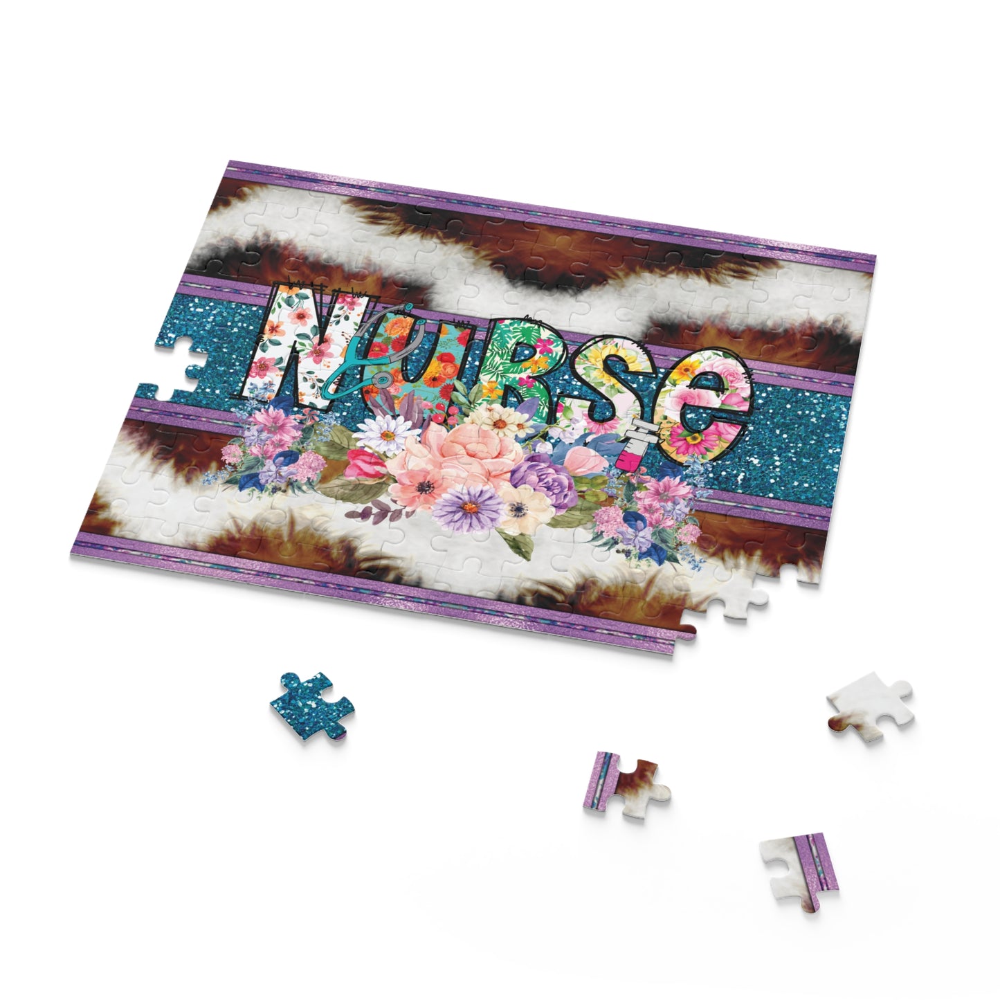 Personalised/Non-Personalised Puzzle, Nurse (120, 252, 500-Piece)