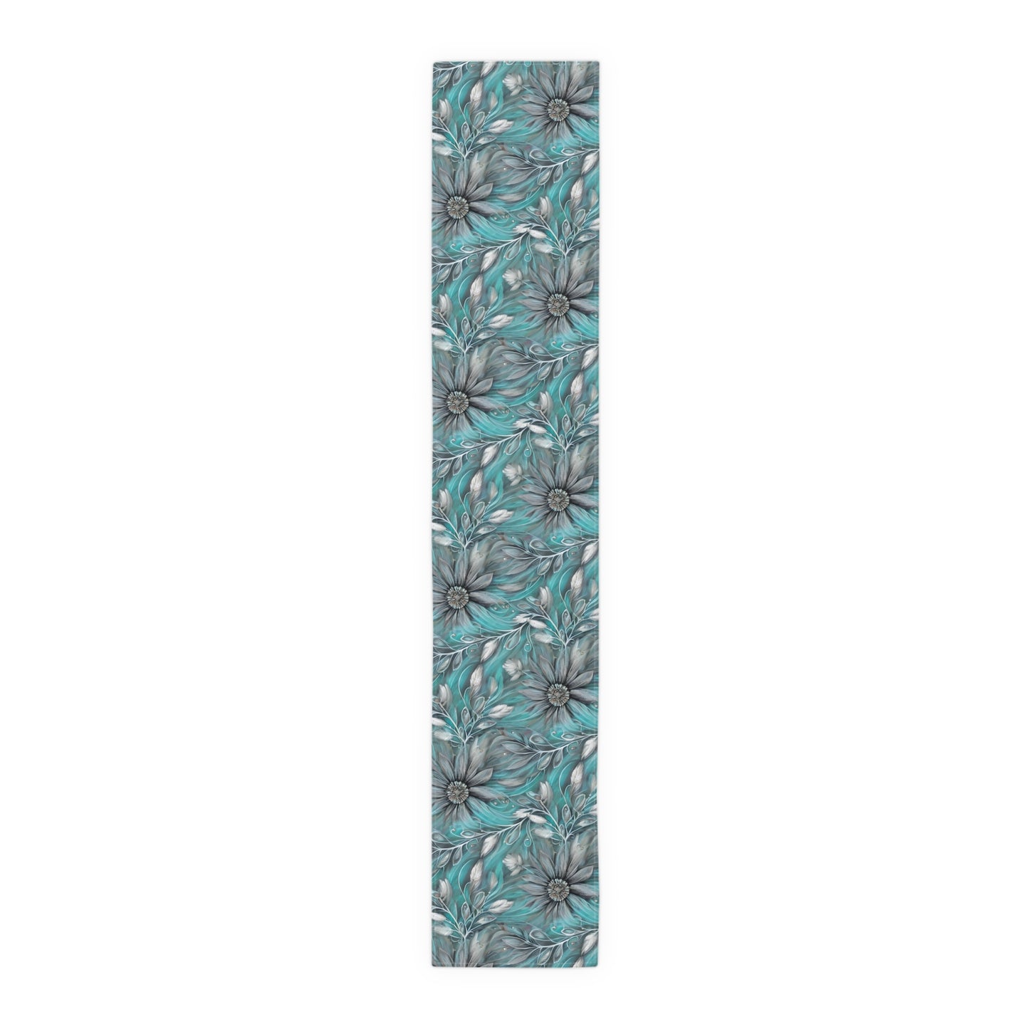 Floral Table Runner, Cotton Twill and Poly Available