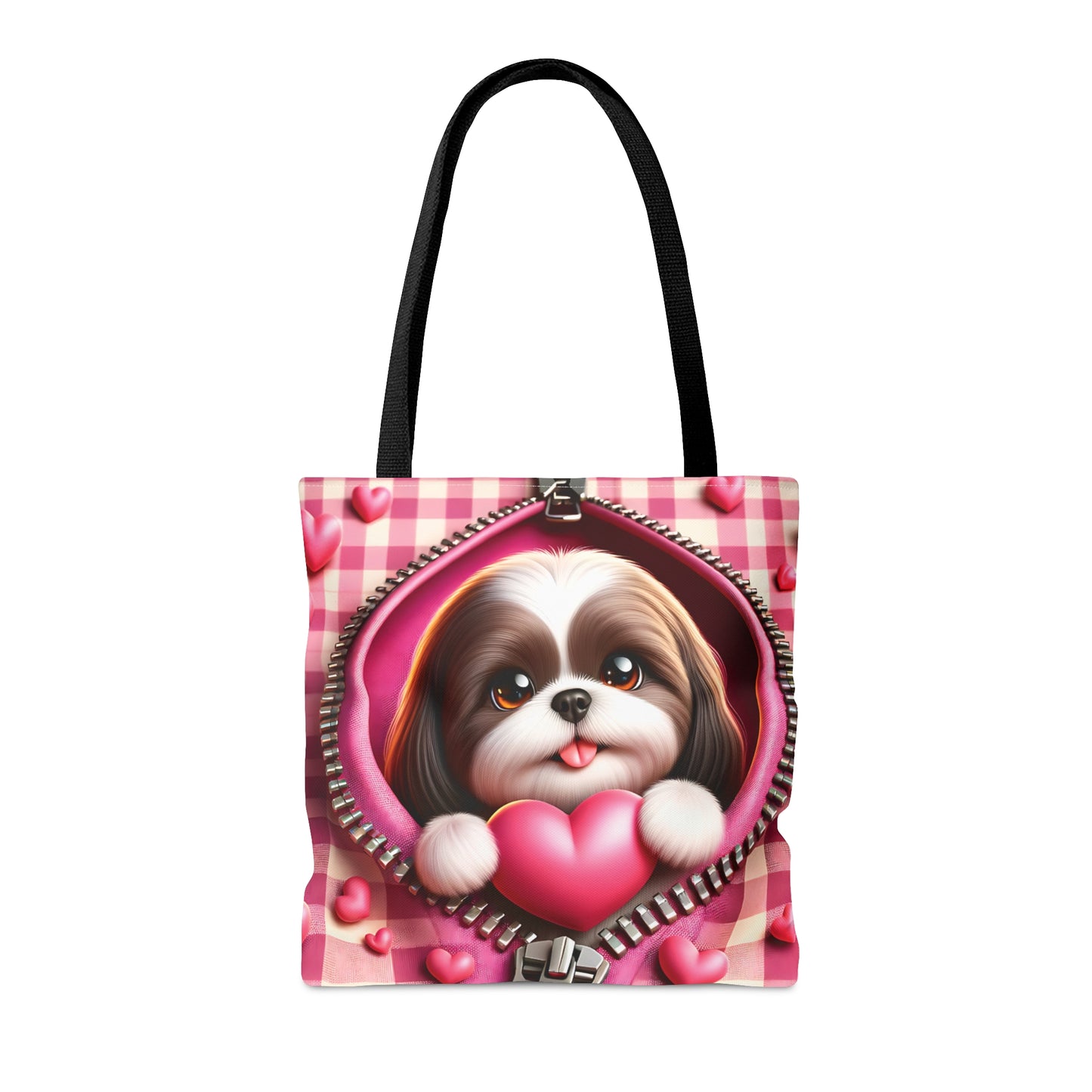 Tote Bag, Cute Dog, Personalised/Non-Personalised Tote bag