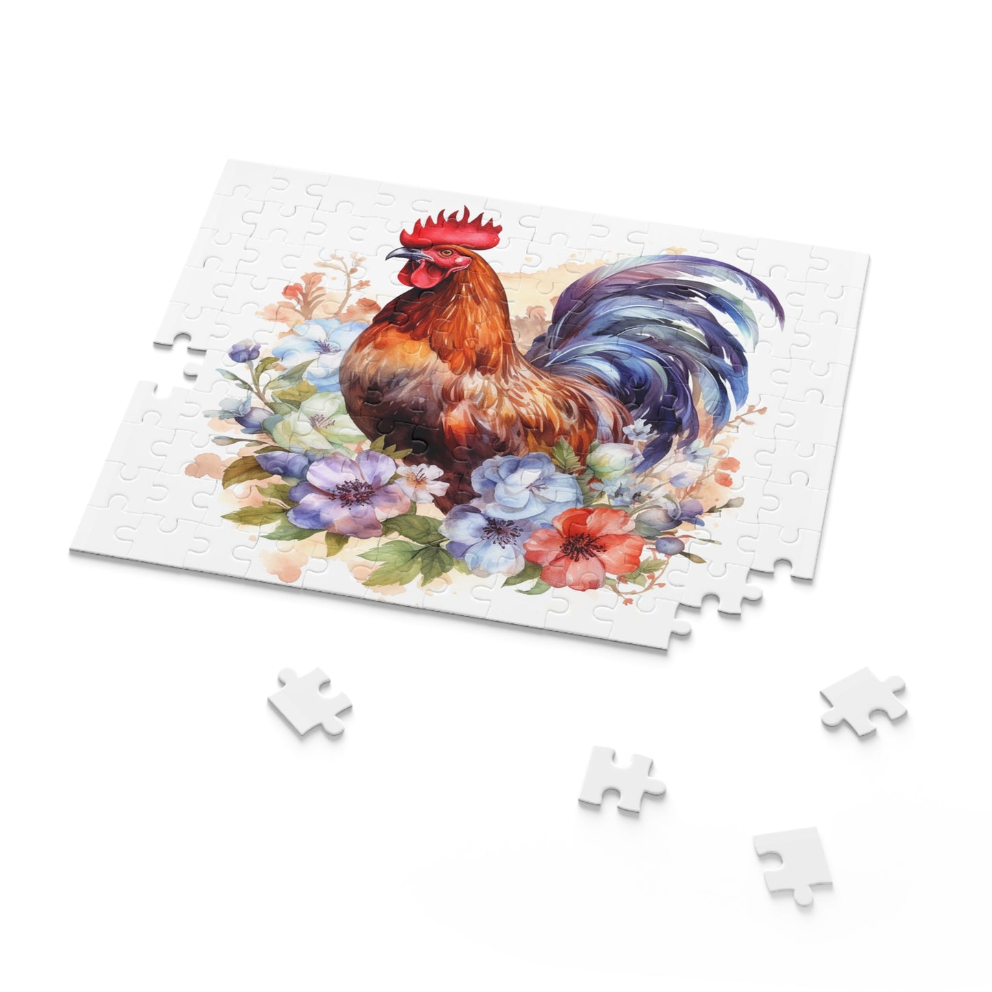 Personalised/Non-Personalised Puzzle, Chicken/Rooster (120, 252, 500-Piece)