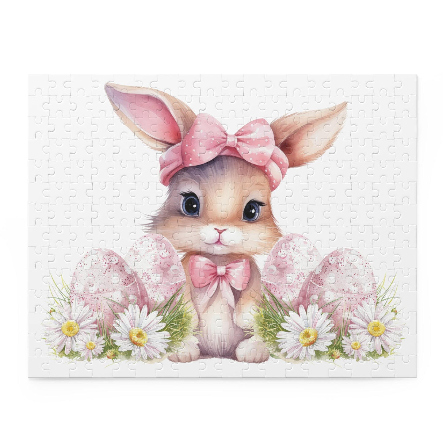 Personalised/Non-Personalised Puzzle, Easter Bunny (120, 252, 500-Piece)