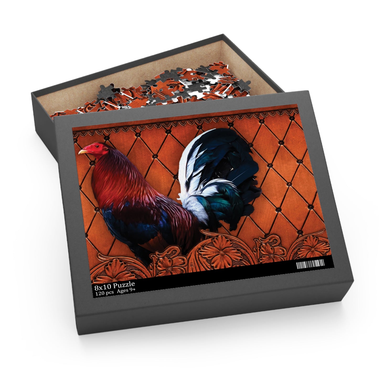 Personalised/Non-Personalised Puzzle, Chicken/Rooster (120, 252, 500-Piece)