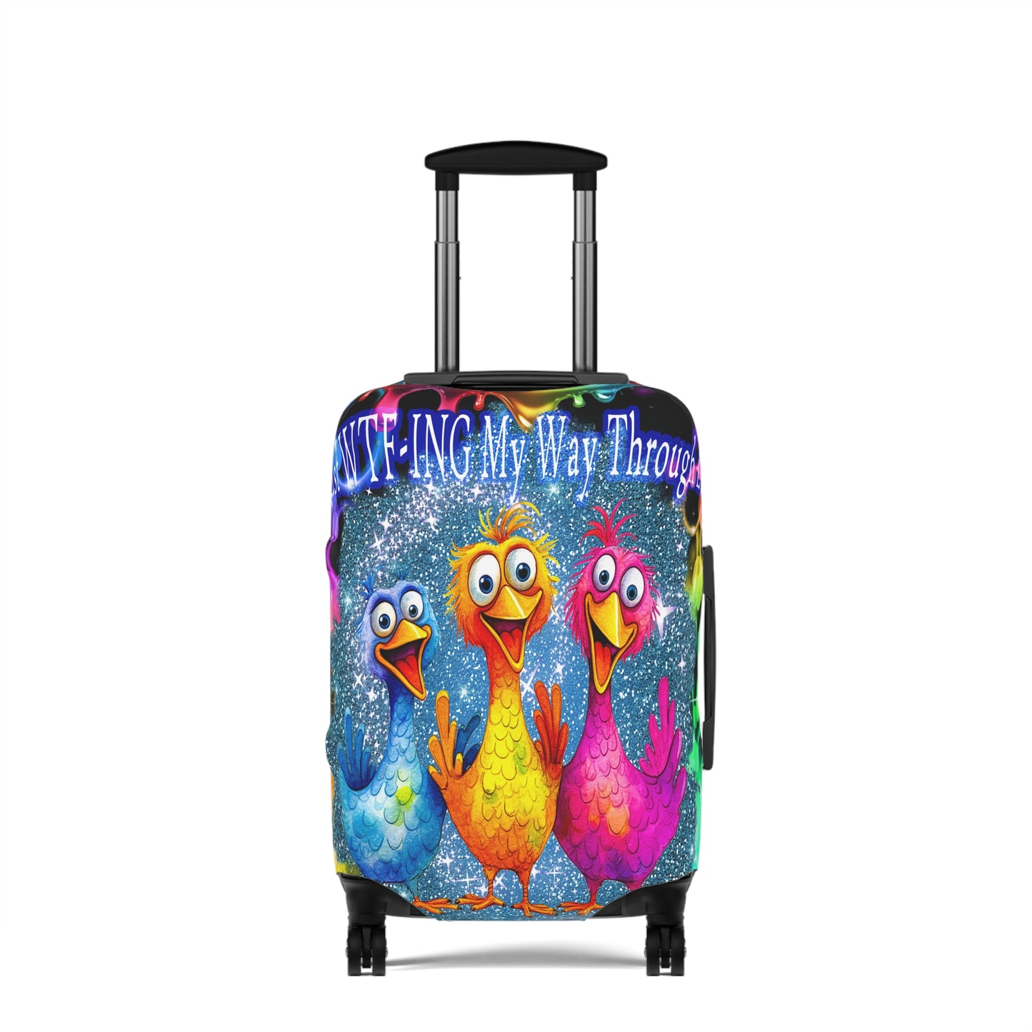 Luggage Cover, Chickens, WTFing my way through, awd-1690