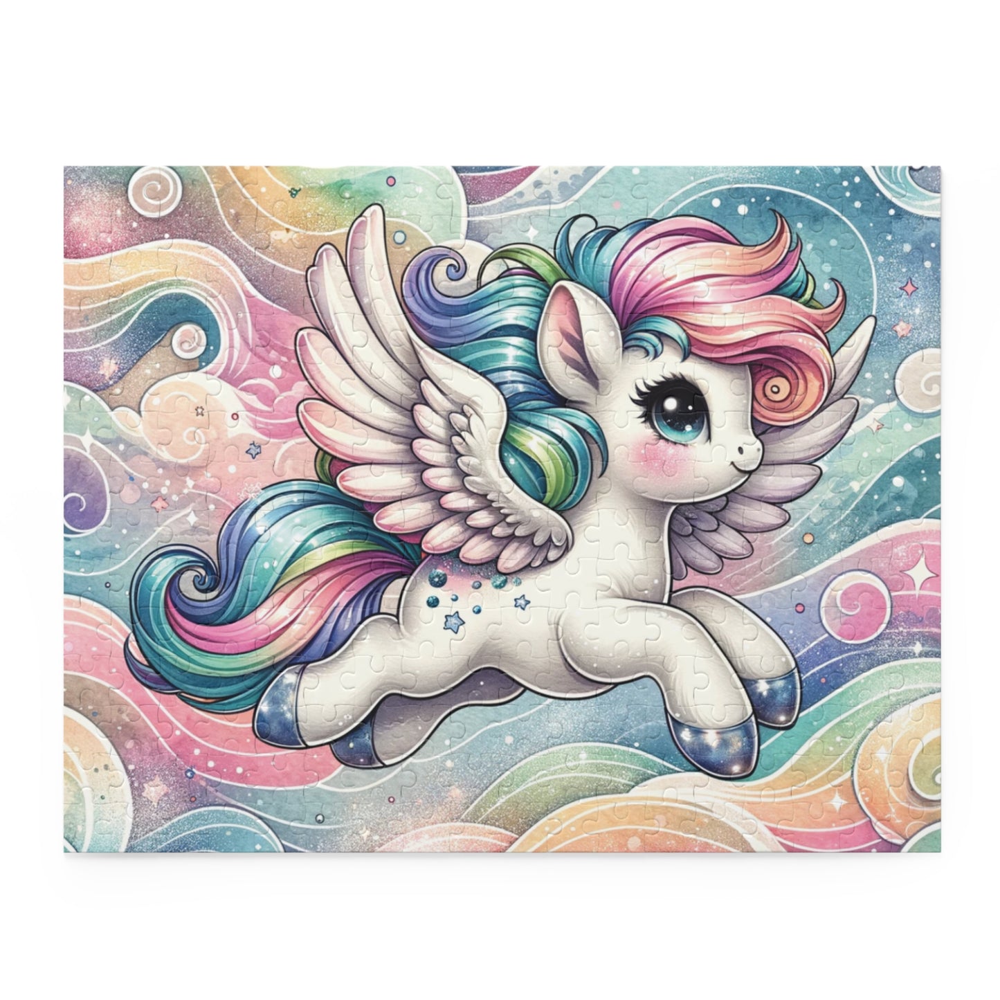 Puzzle, Rainbow Unicorn (120, 252, 500-Piece) awd-645