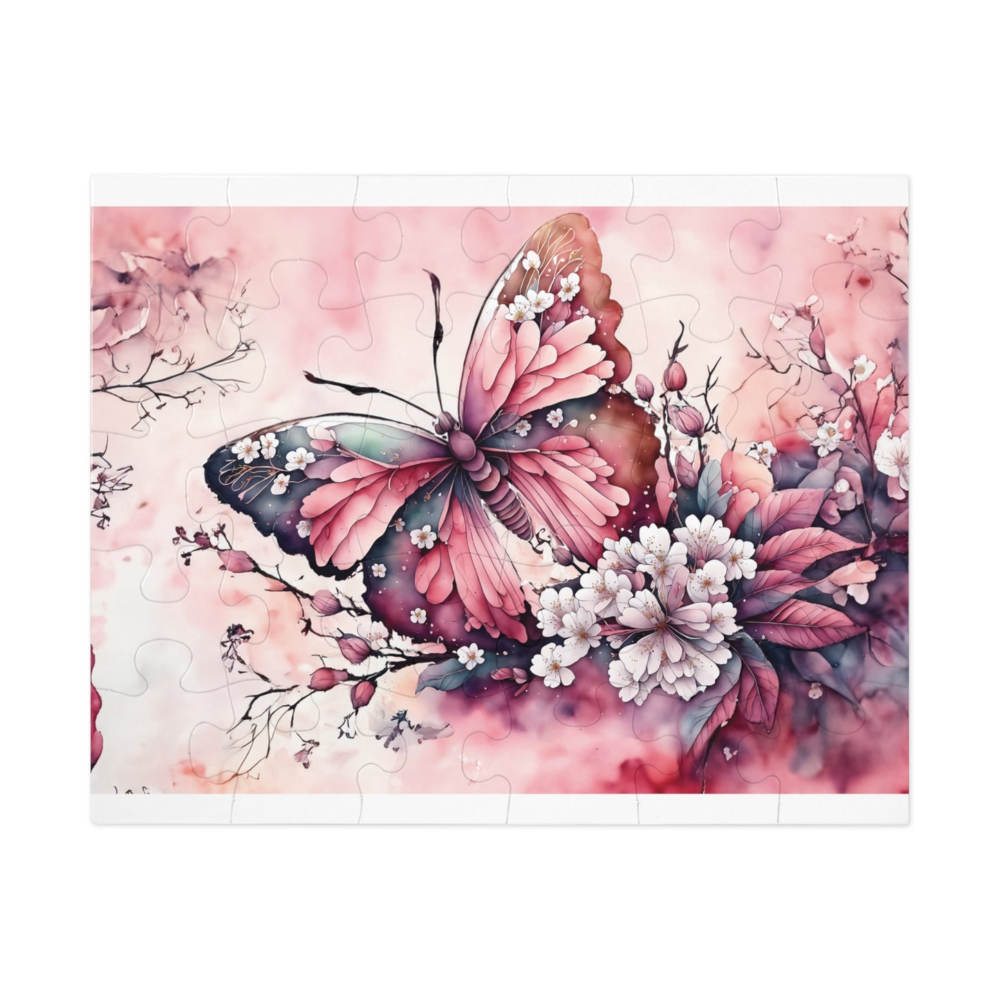 Puzzle, Butterfly Dreams, Personalised/Non-Personalised (30, 110, 252, 500,1000-Piece)