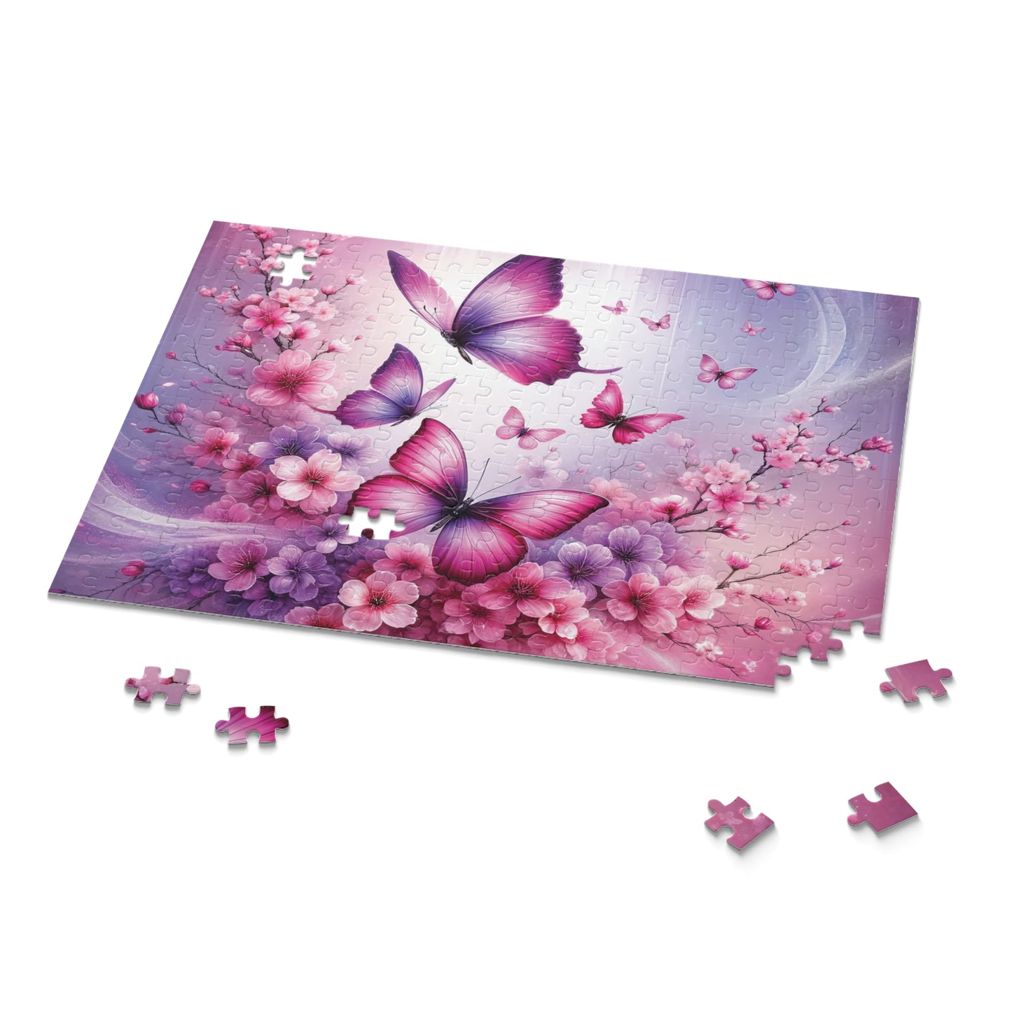 Personalised/Non-Personalised Puzzle, Butterfly Dreams (120, 252, 500-Piece)