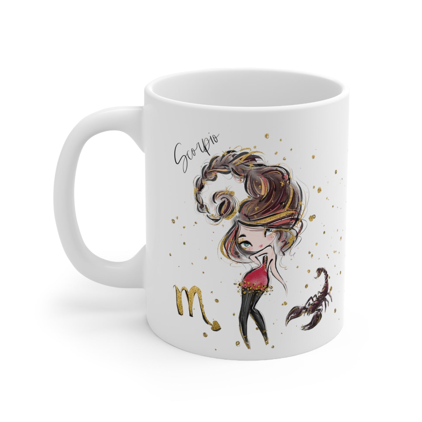 Zodiac Sign, Scorpio, Ceramic Mug 11oz