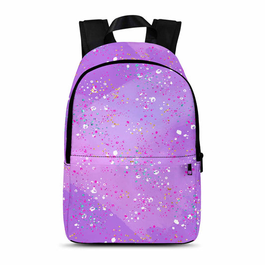 Purple Splash  Adult Casual Backpack