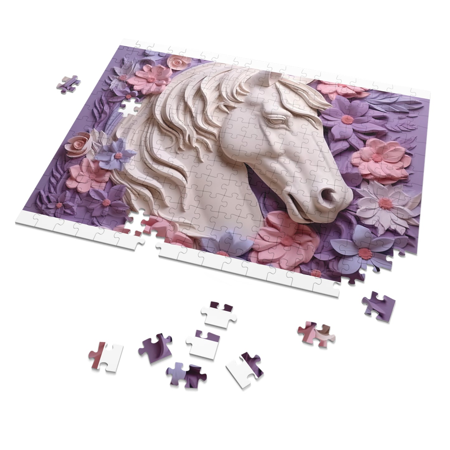 Jigsaw Puzzle, Horse, Personalised/Non-Personalised (30, 110, 252, 500,1000-Piece)