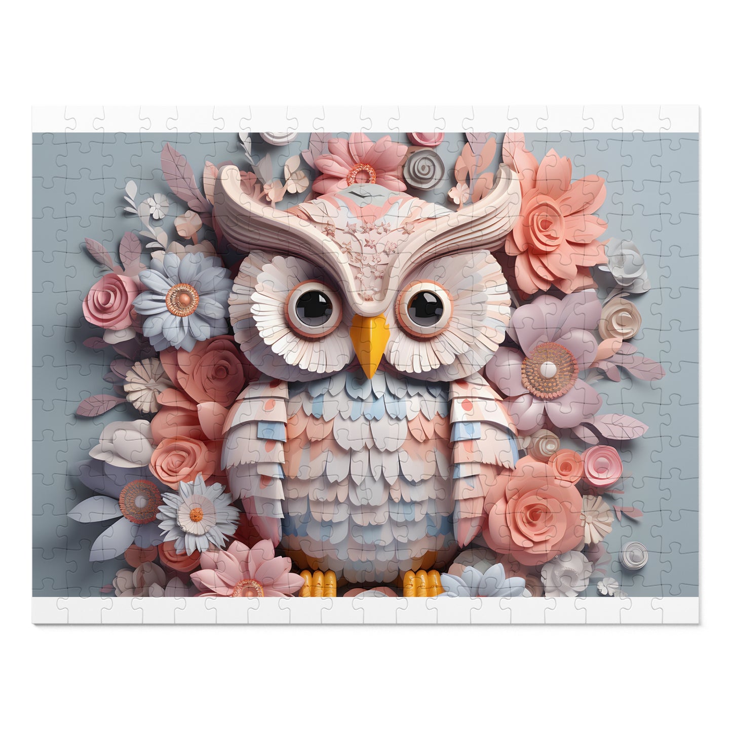 Jigsaw Puzzle, Owl, Personalised/Non-Personalised (30, 110, 252, 500,1000-Piece)