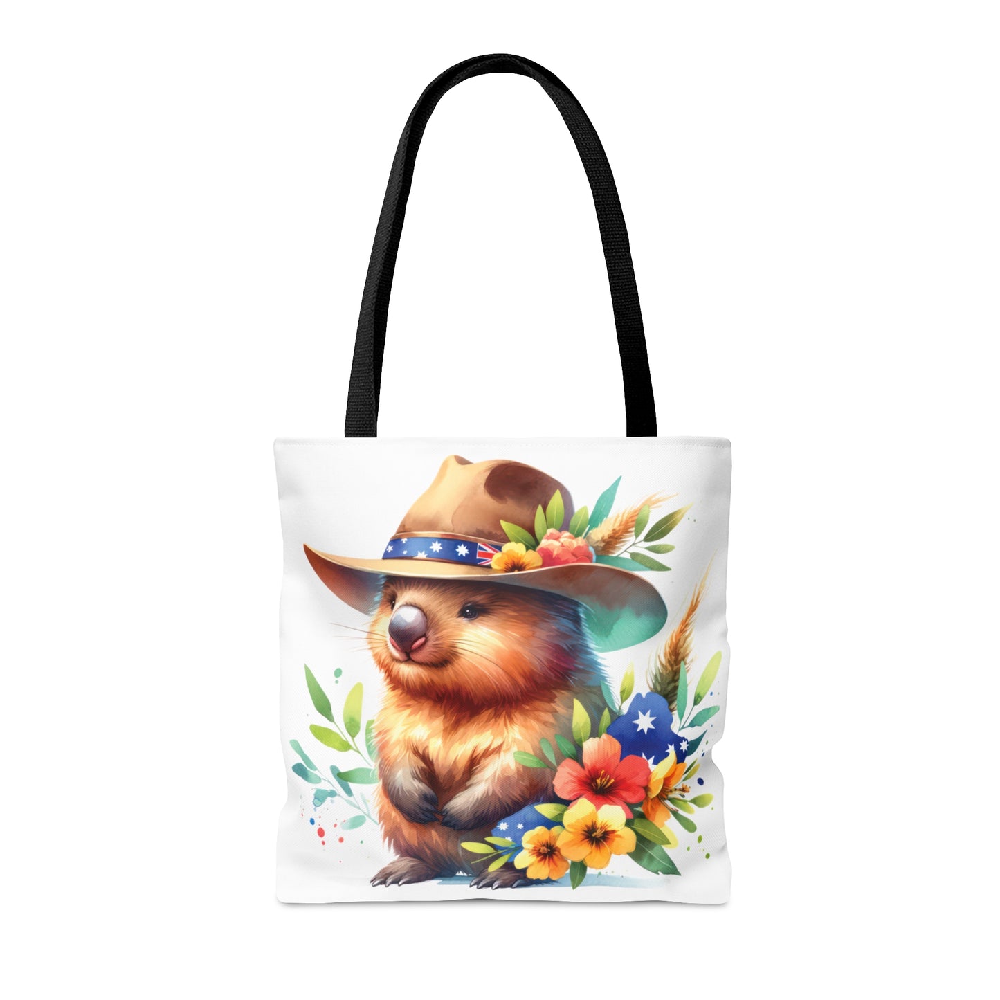 Tote Bag, Australian Animals, Wombat, Personalised/Non-Personalised Tote bag