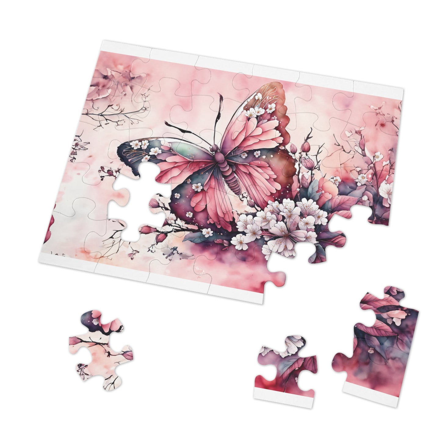 Puzzle, Butterfly Dreams, Personalised/Non-Personalised (30, 110, 252, 500,1000-Piece)