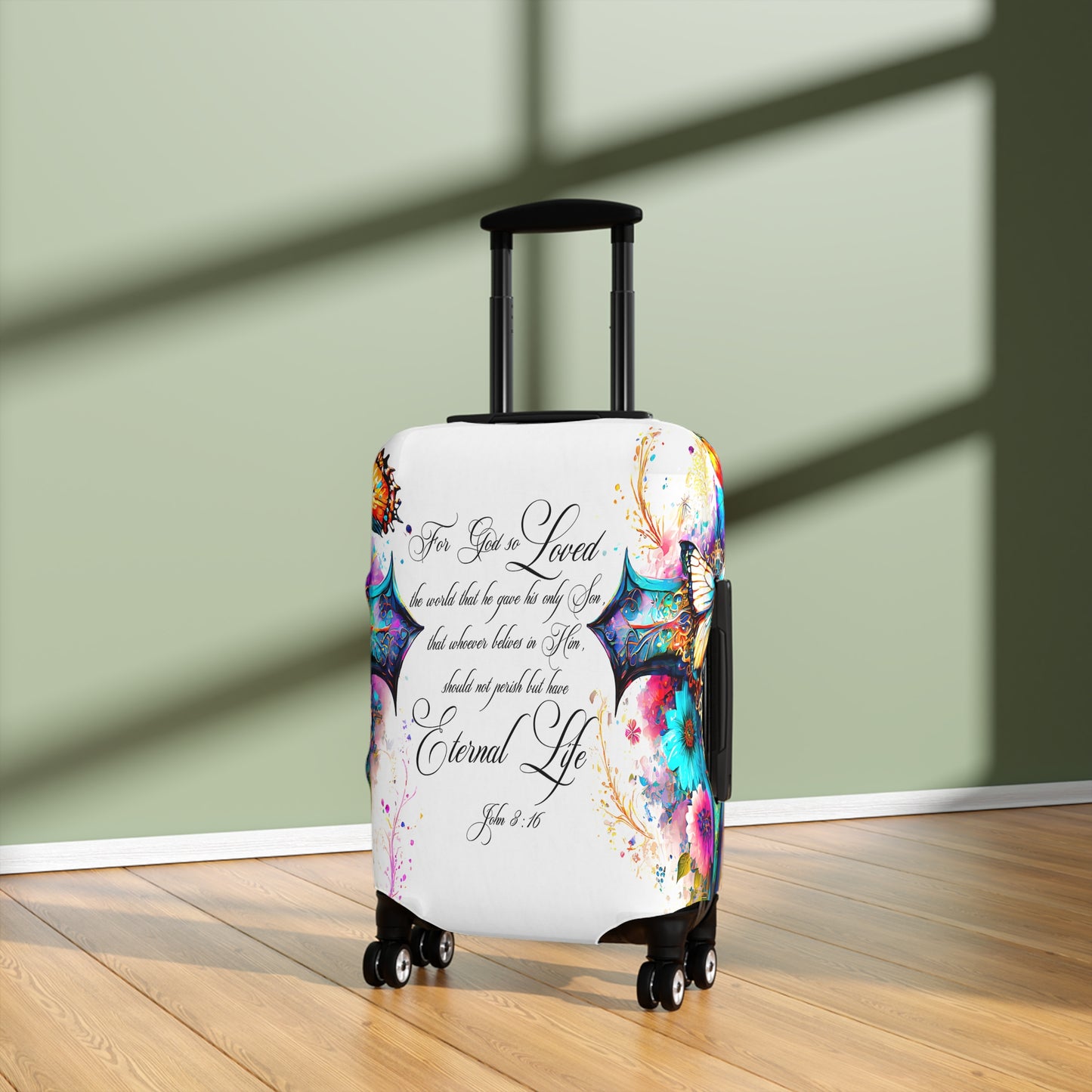 Luggage Cover, Bible Verse, awd-1490