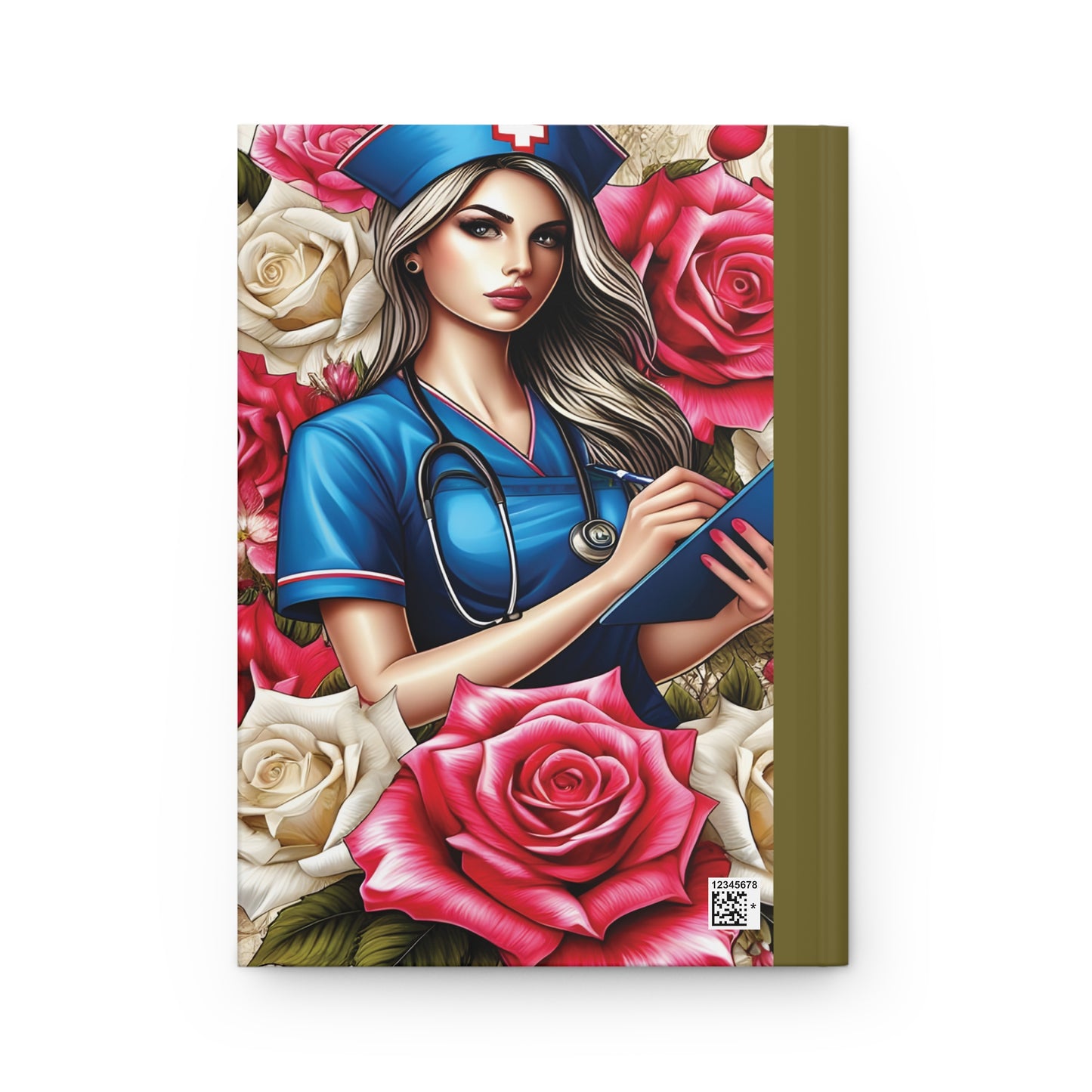 Personalised Hardcover Journal Matte, Nurse, awd-1429