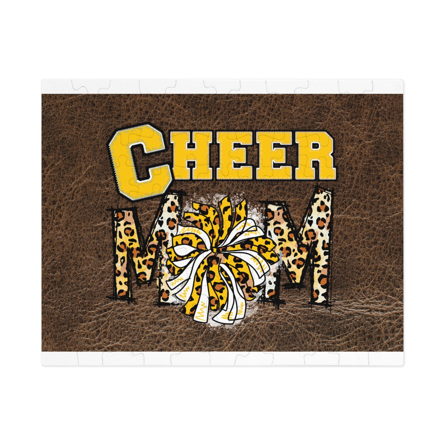 Jigsaw Puzzle, Cheer Mom, Personalised/Non-Personalised (30, 110, 252, 500,1000-Piece)