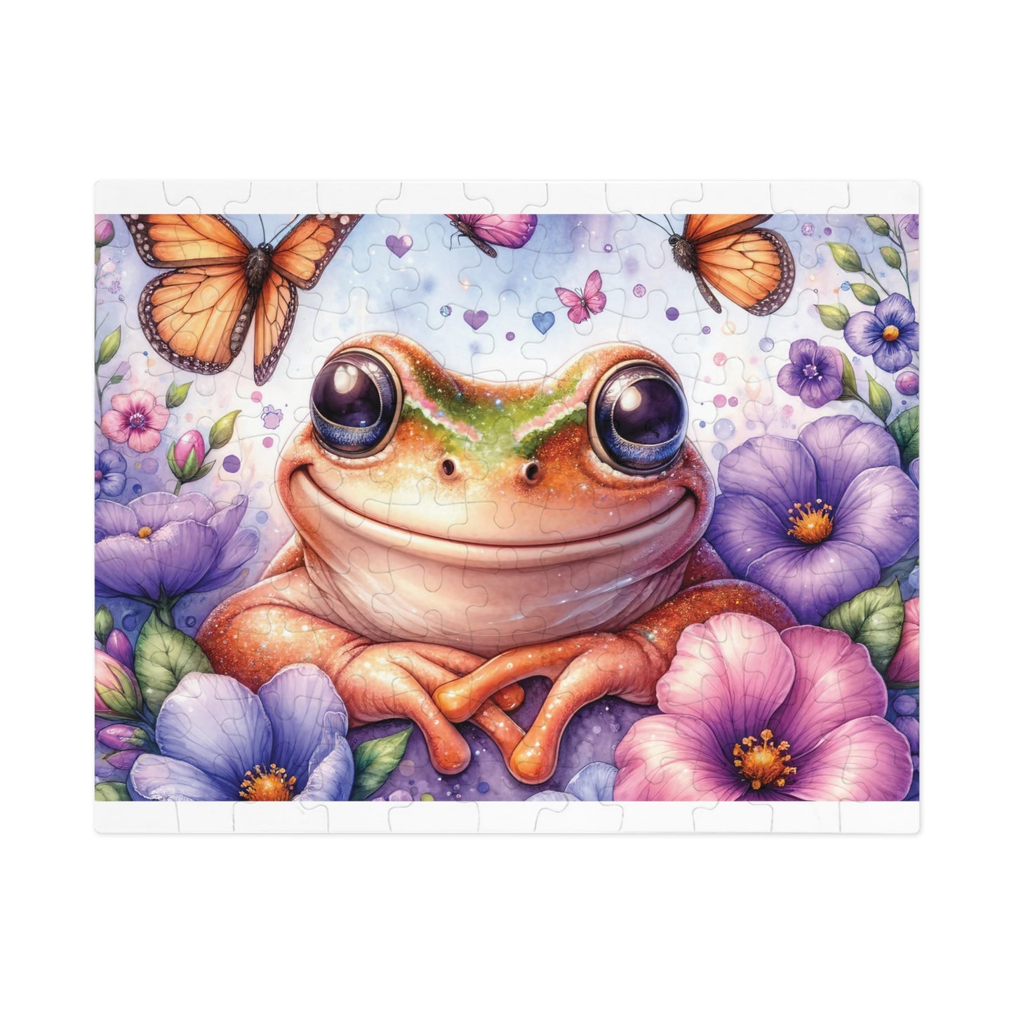 Jigsaw Puzzle, Frog, Personalised/Non-Personalised (30, 110, 252, 500,1000-Piece)