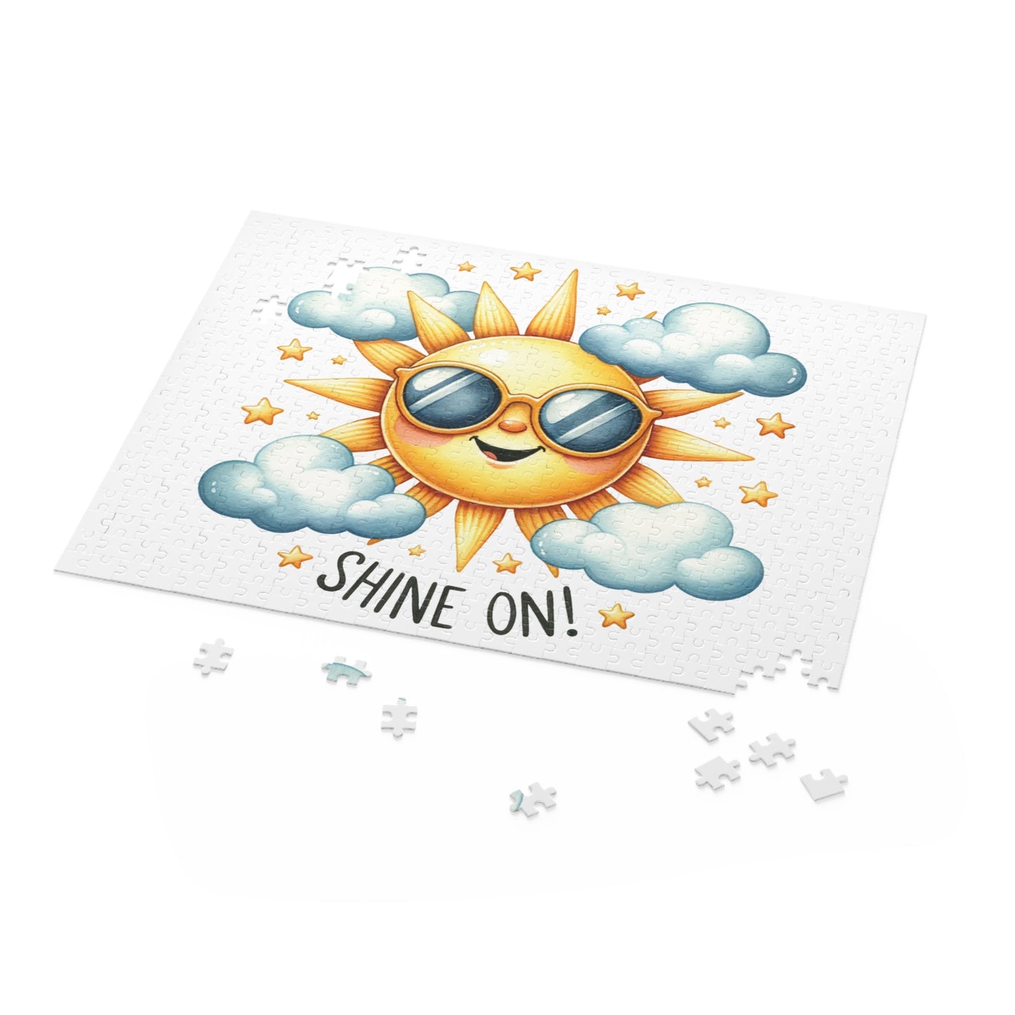 Personalised/Non-Personalised Puzzle, Sun, Shine On (120, 252, 500-Piece)