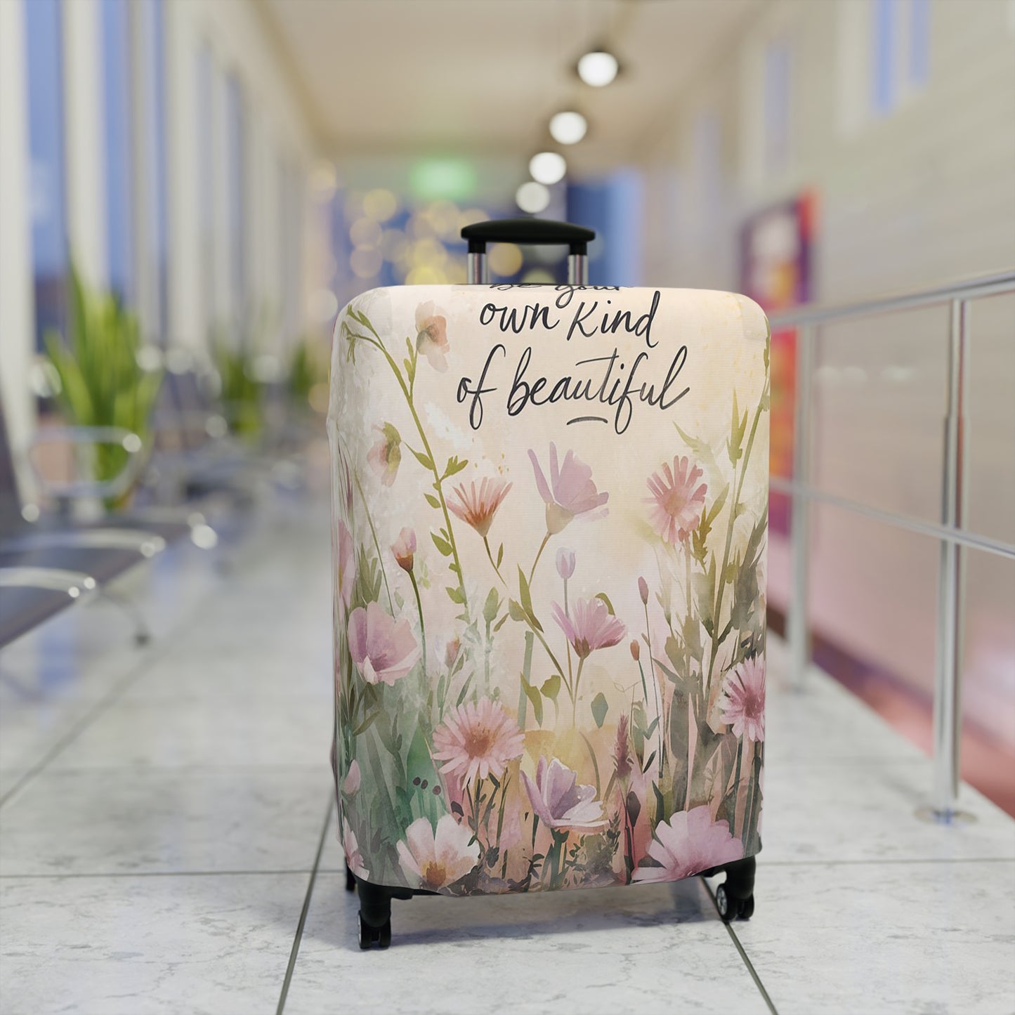 Luggage Cover, Floral, Be your own kind of beautiful, awd-1766