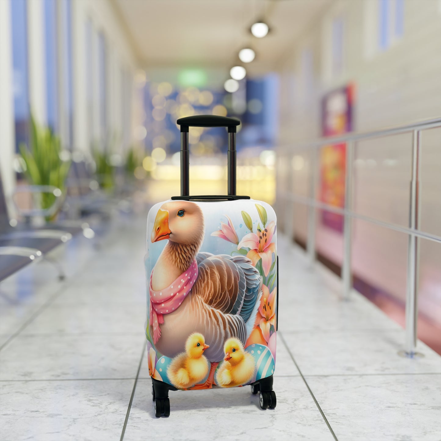 Luggage Cover, Easter, Duck, awd-1631