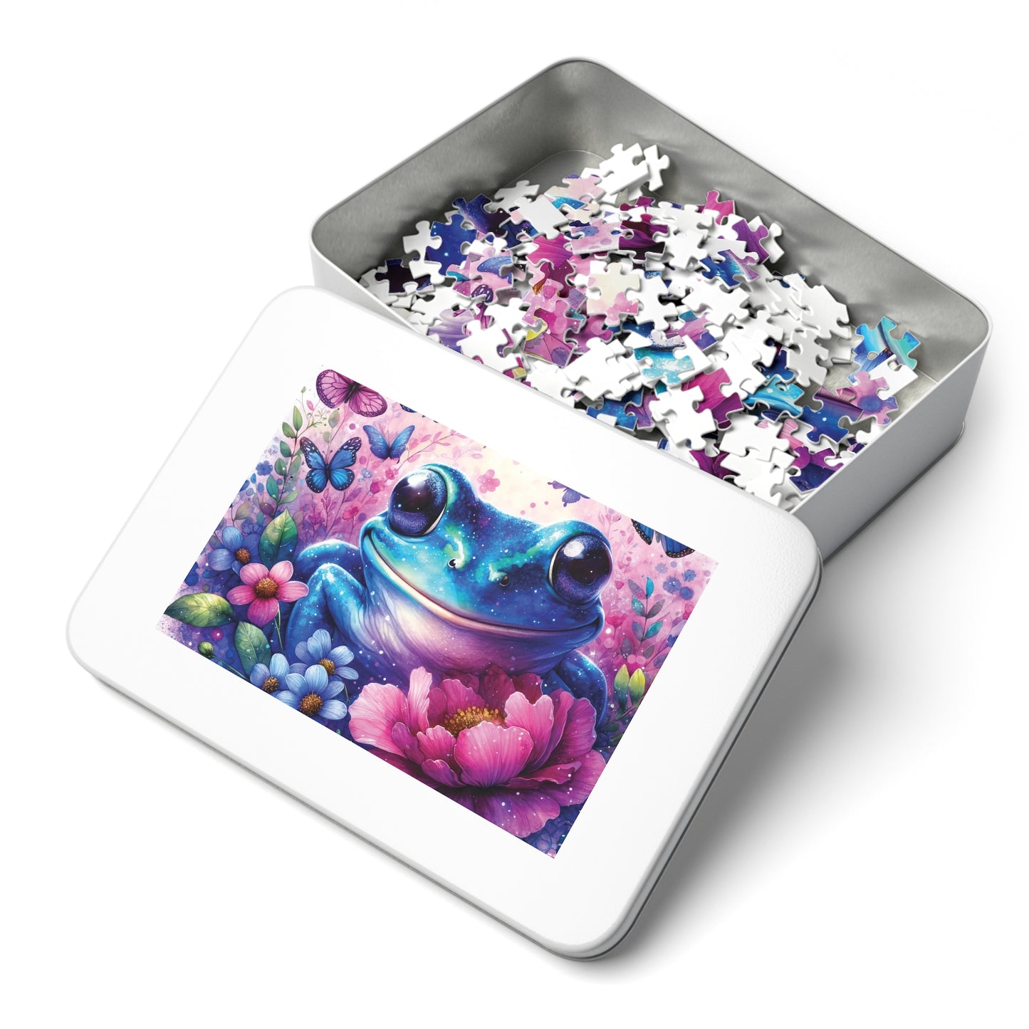 Jigsaw Puzzle, Frog, Personalised/Non-Personalised (30, 110, 252, 500,1000-Piece)