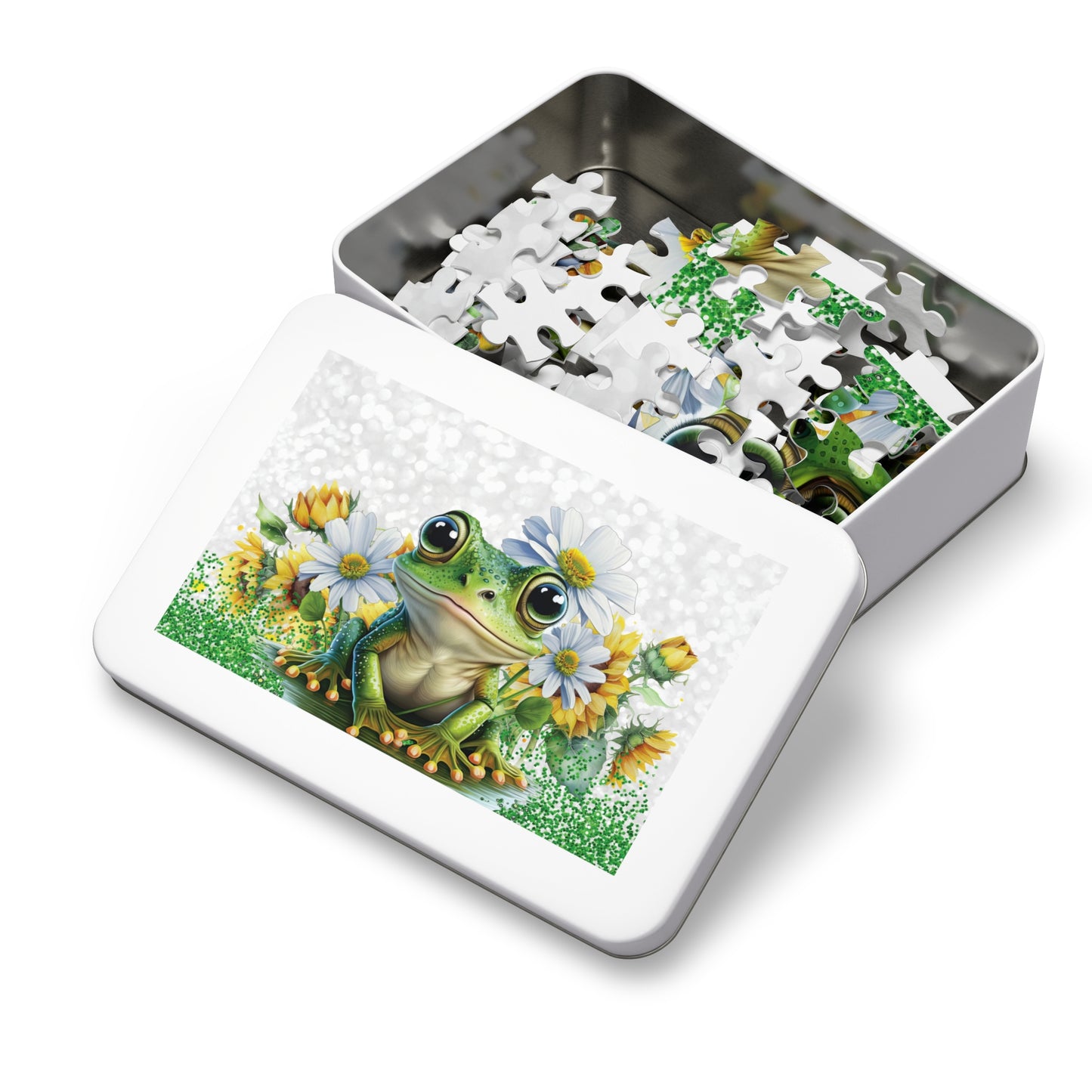 Jigsaw Puzzle, Frog, Personalised/Non-Personalised (30, 110, 252, 500,1000-Piece)