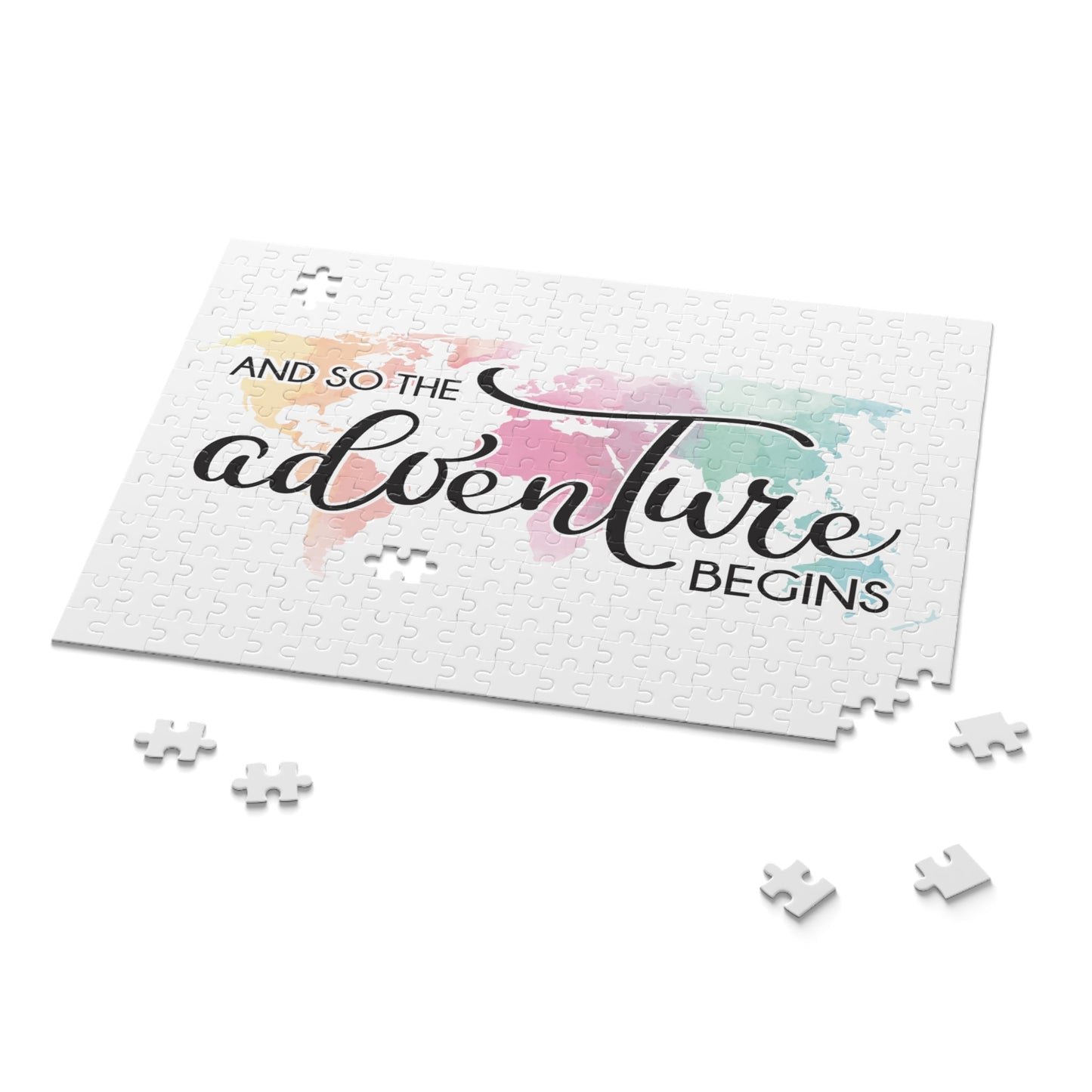 Puzzle, Travel, And so the adventure begins,  (120, 252, 500-Piece) awd-635