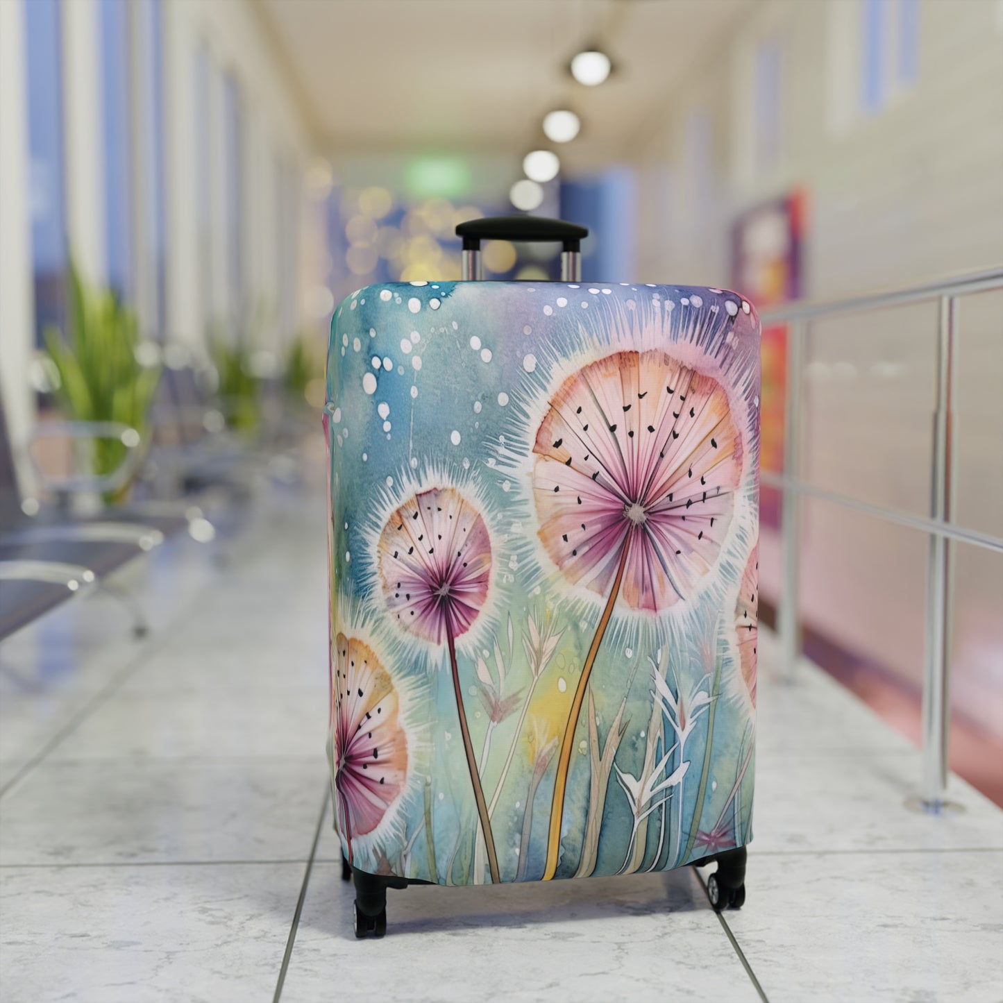 Luggage Cover, Floral, Dandelions, awd-244