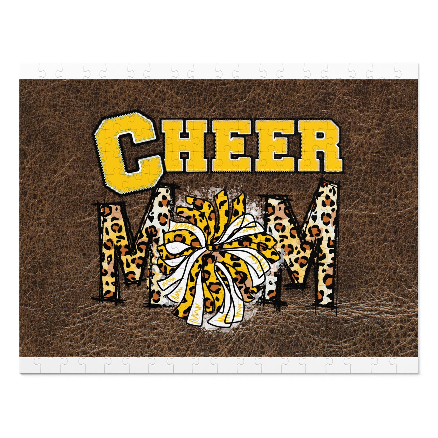 Jigsaw Puzzle, Cheer Mom, Personalised/Non-Personalised (30, 110, 252, 500,1000-Piece)