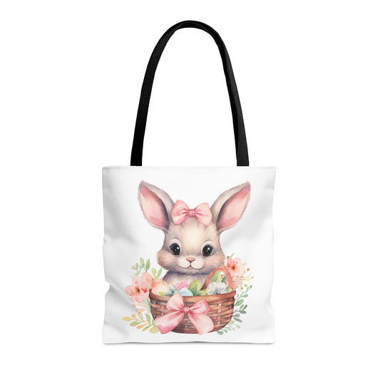 Tote Bag, Easter, Rabbit, Personalised/Non-Personalised Tote bag