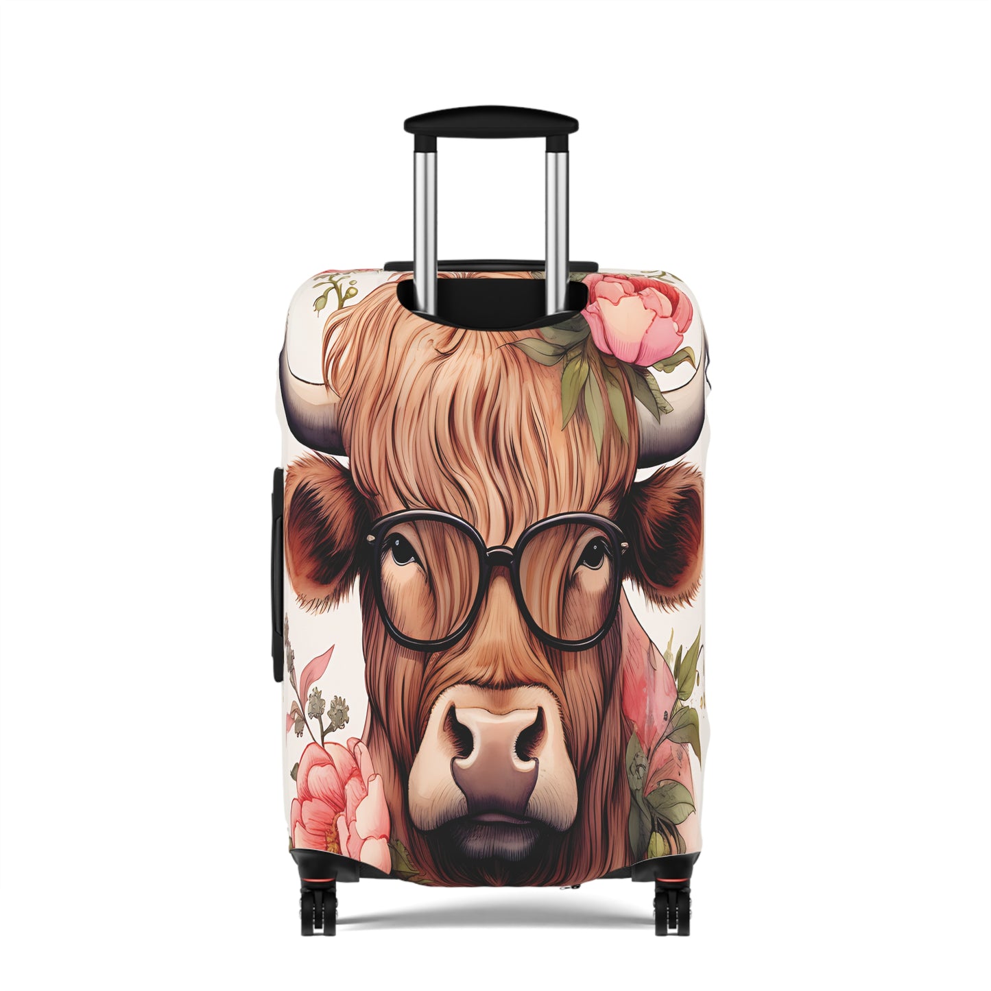 Luggage Cover, Highland Cow, awd-008