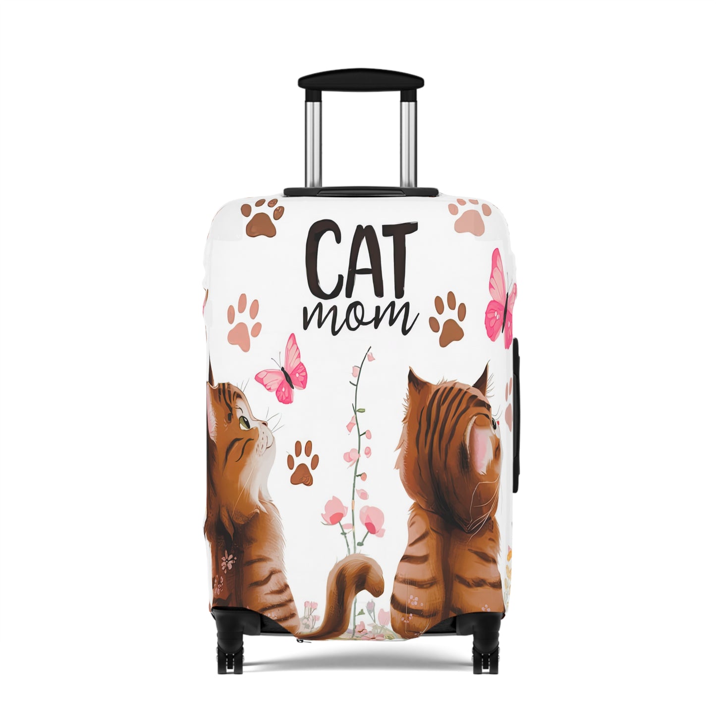 Luggage Cover, Cat Mom, awd-1472