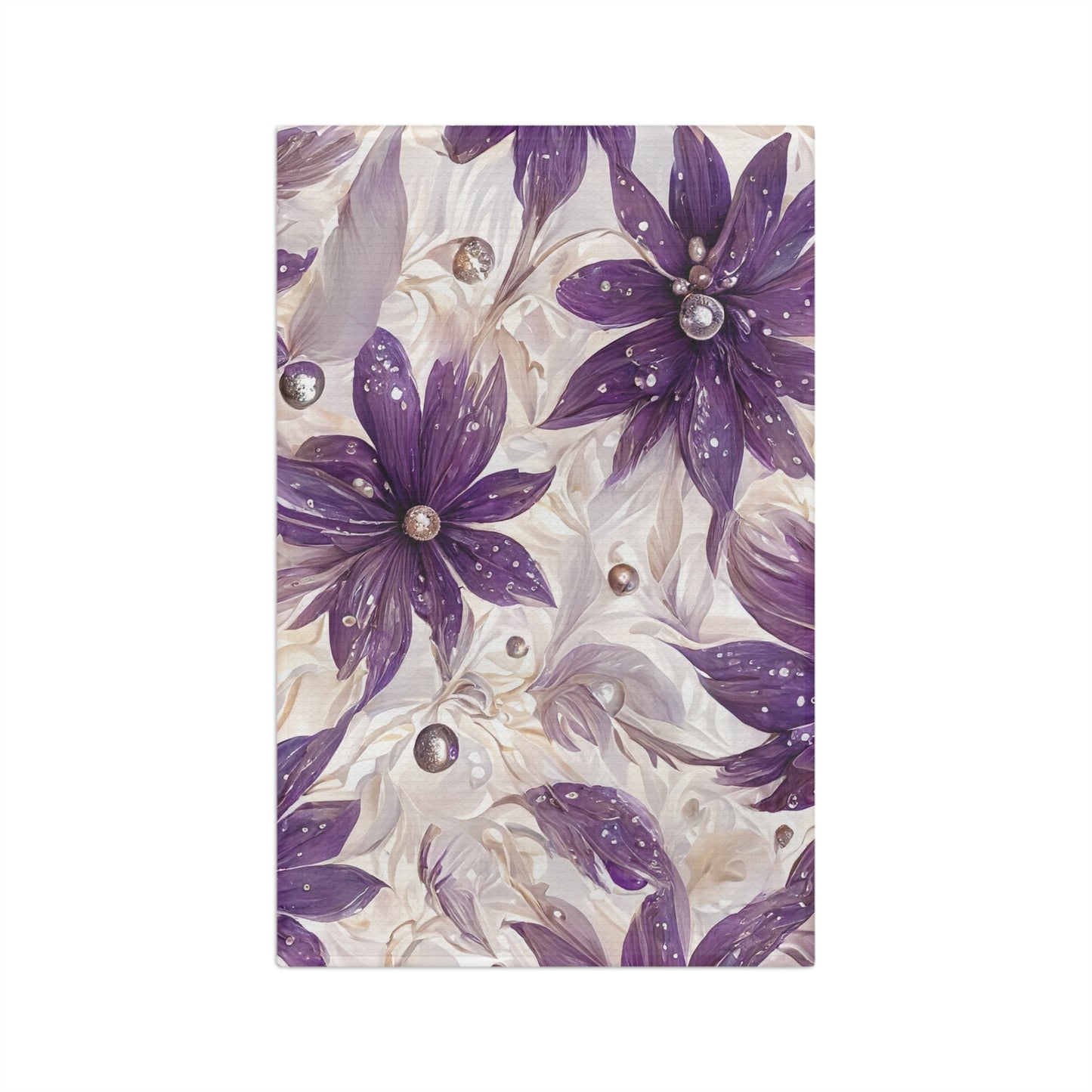 Microfiber Tea Towel Floral