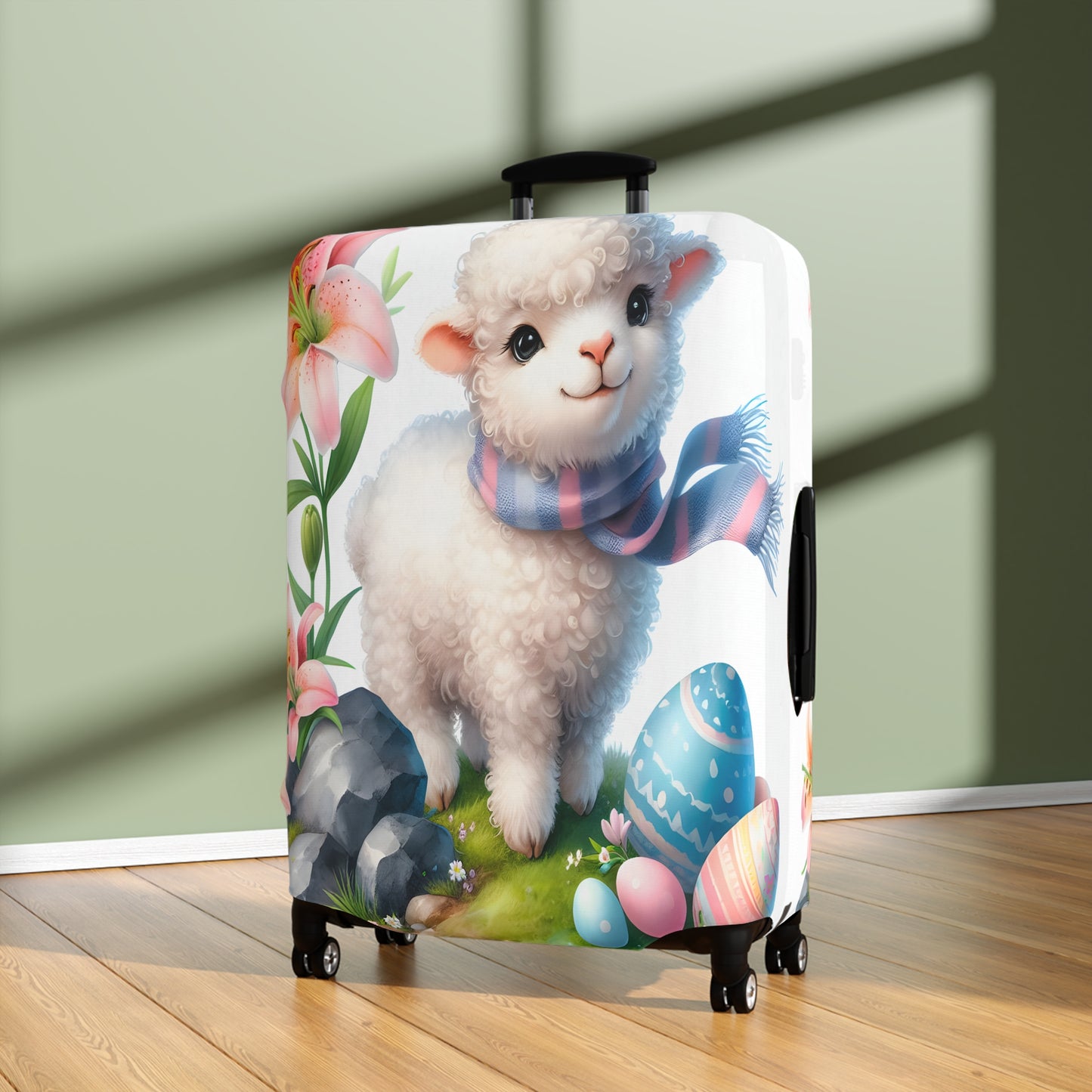 Luggage Cover, Easter, Lamb, awd-1601