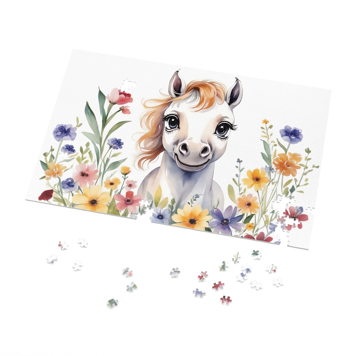 Jigsaw Puzzle, Horse, Personalised/Non-Personalised (30, 110, 252, 500,1000-Piece)