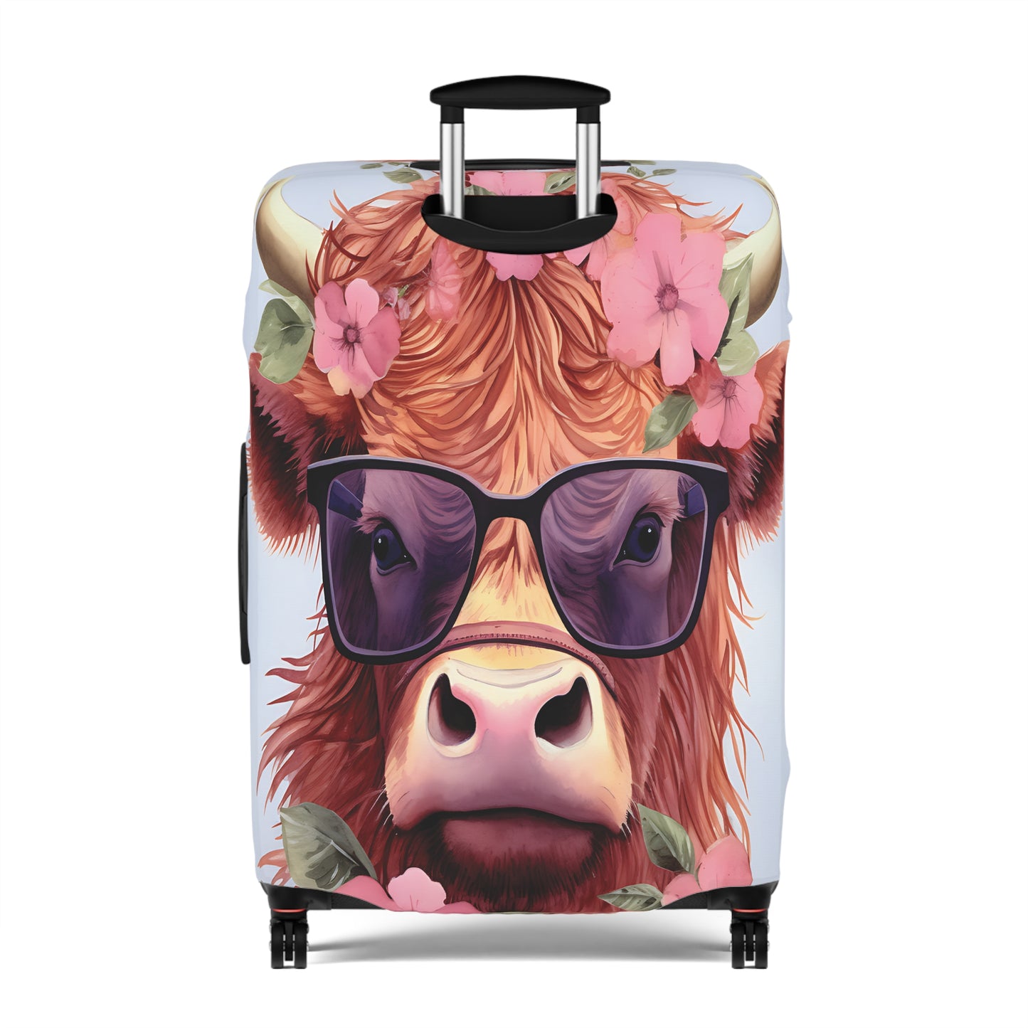 Luggage Cover, Highland Cow, awd-018