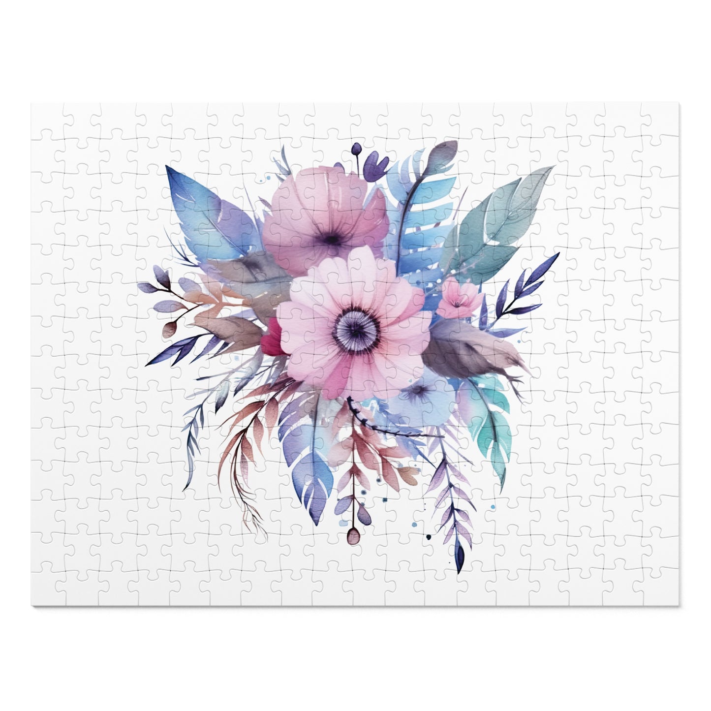 Jigsaw Puzzle, Floral, Personalised/Non-Personalised (30, 110, 252, 500,1000-Piece)