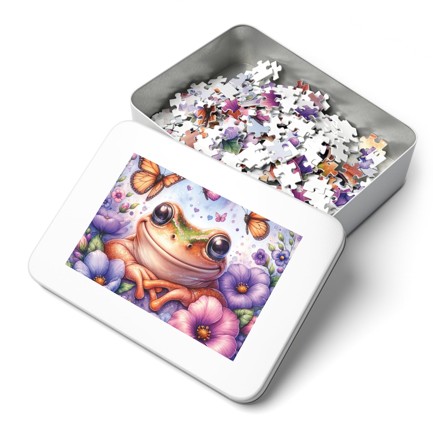 Jigsaw Puzzle, Frog, Personalised/Non-Personalised (30, 110, 252, 500,1000-Piece)