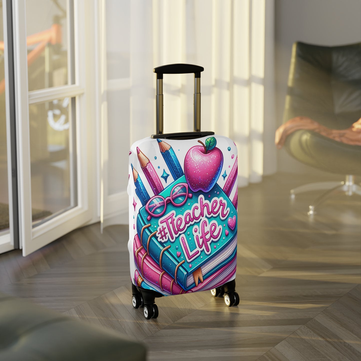 Luggage Cover, Teacher Life, awd-732