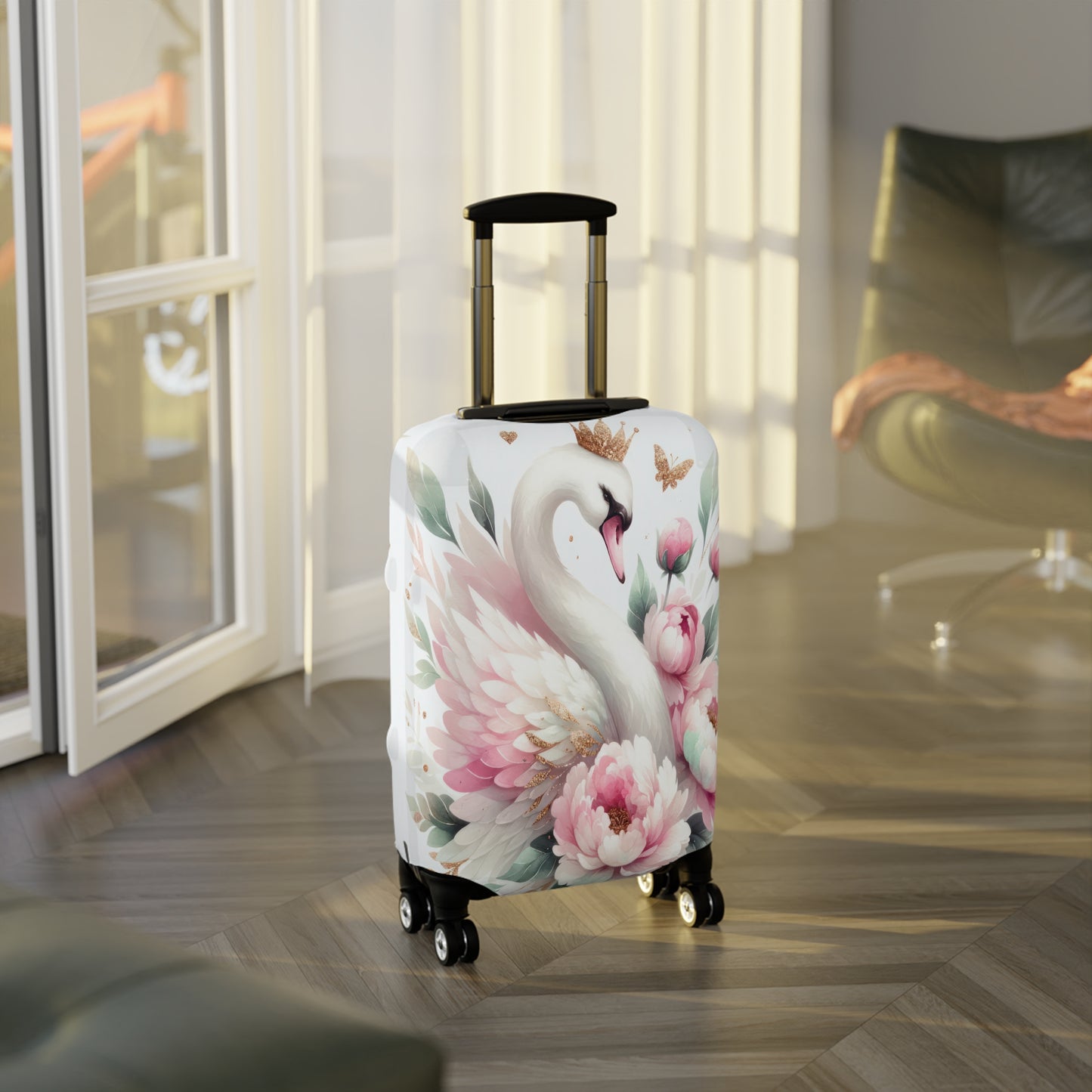 Luggage Cover, Swan, awd-1157