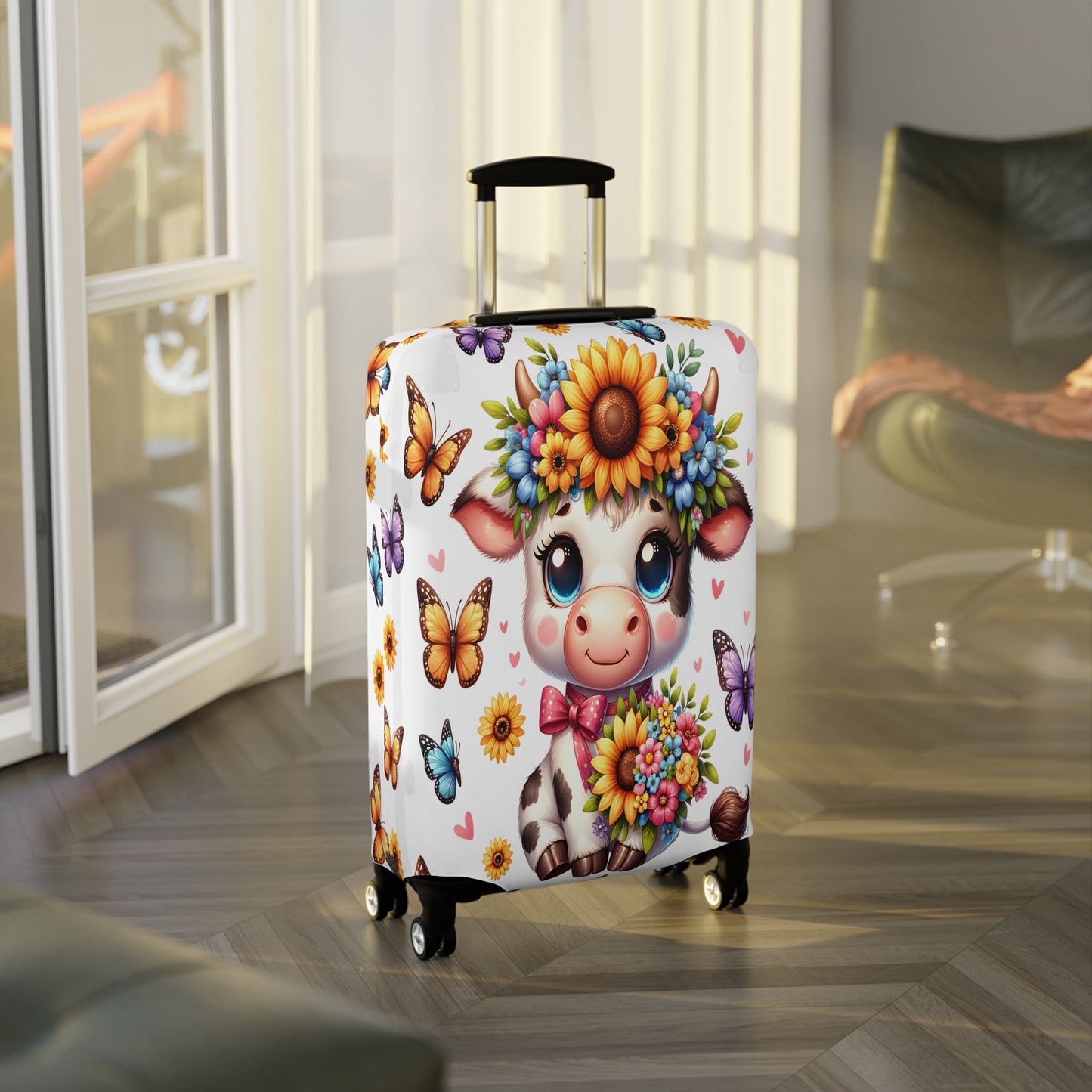 Luggage Cover, Highland Cow, awd-510