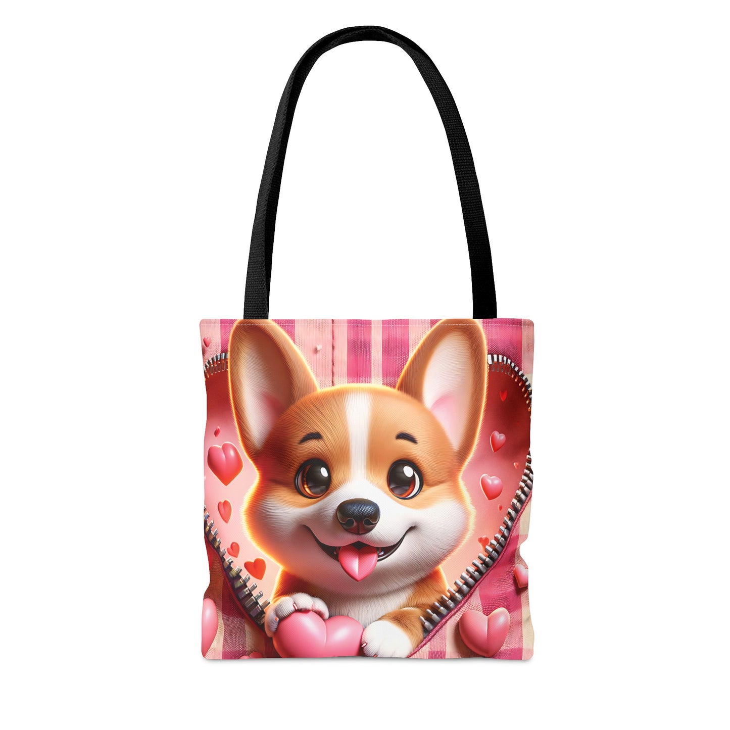 Tote Bag, Cute Dog, Personalised/Non-Personalised Tote bag