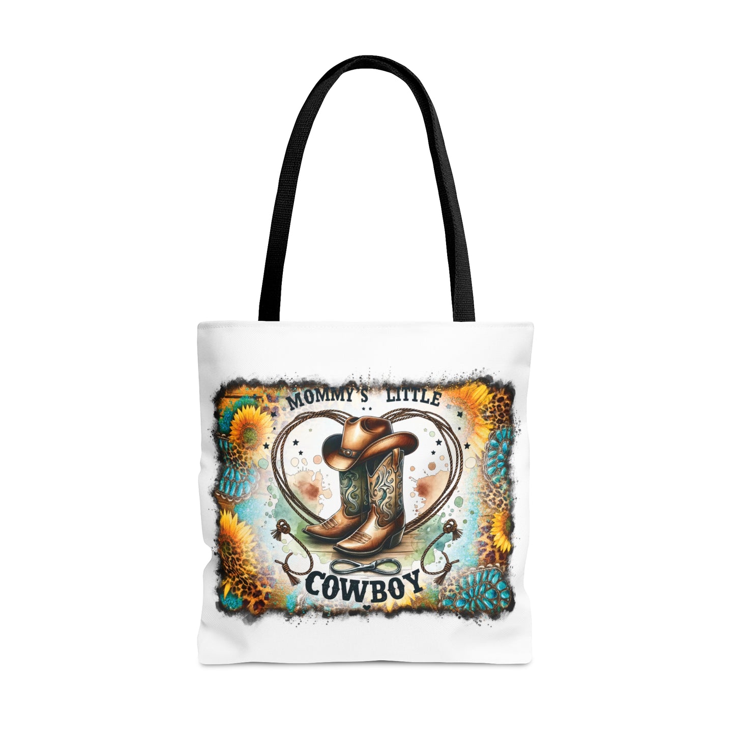 Tote Bag, Western, Mummy's little Cowboy