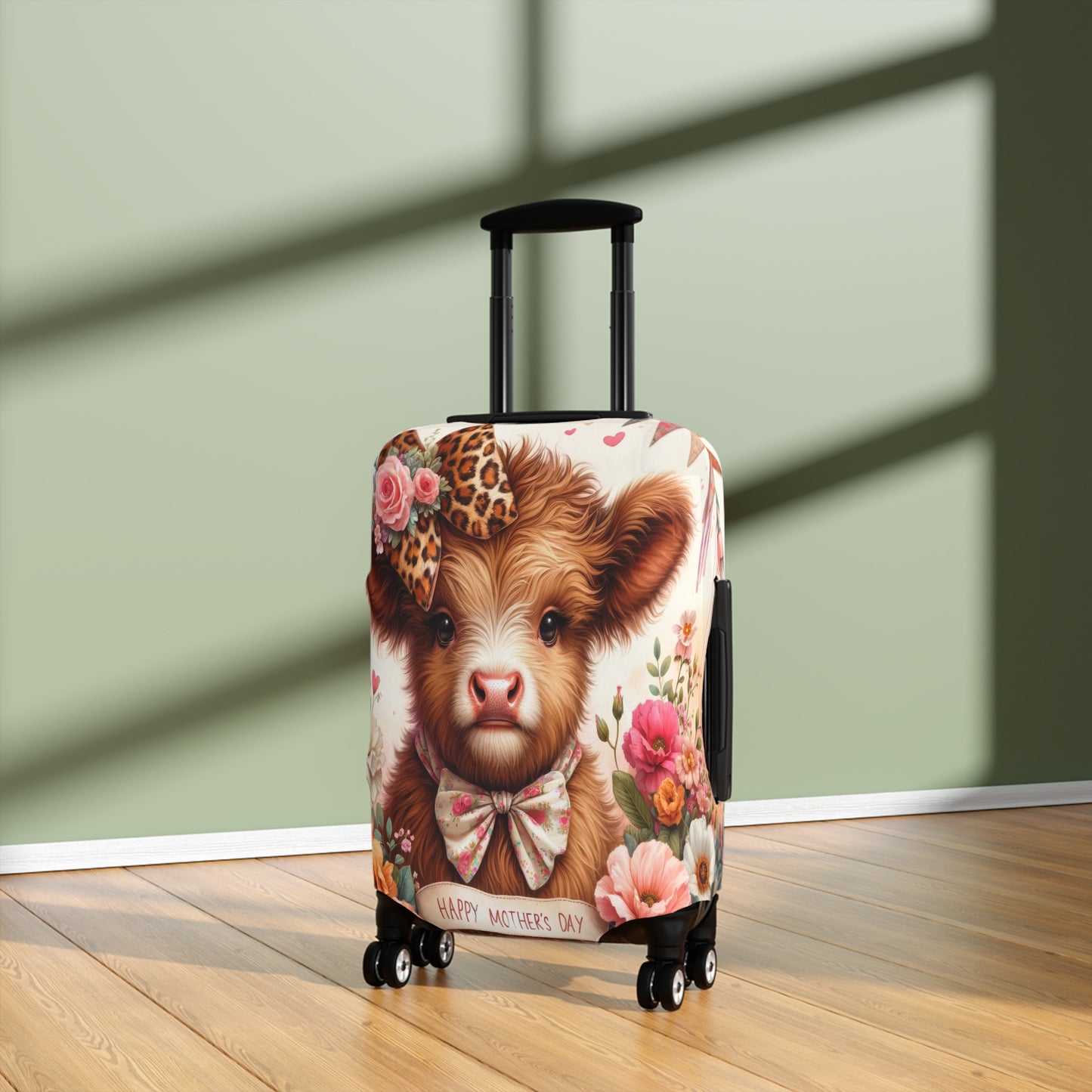 Luggage Cover, Highland Cow, awd-5000