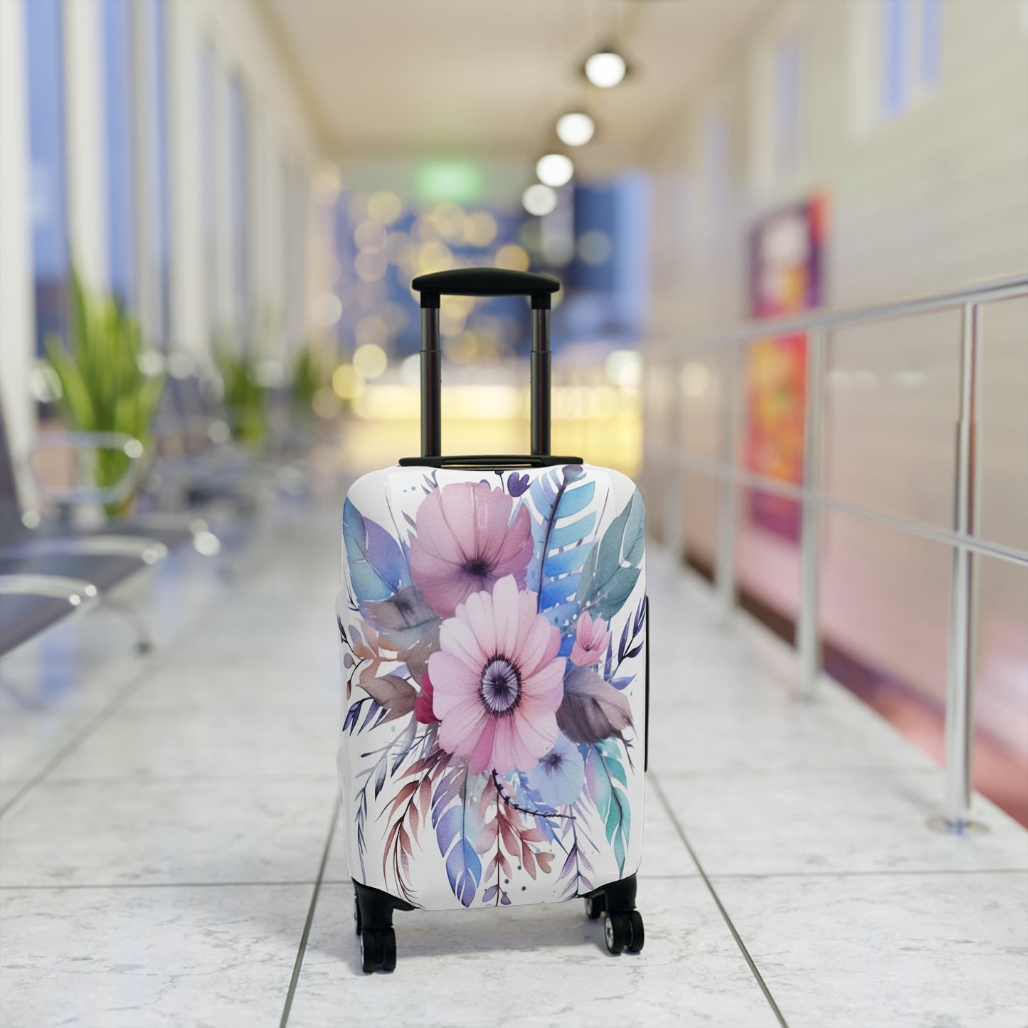 Luggage Cover, Boho Floral, awd-335