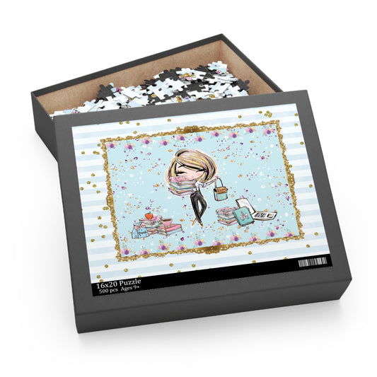 Personalised/Non-Personalised Puzzle, Teacher (120, 252, 500-Piece)