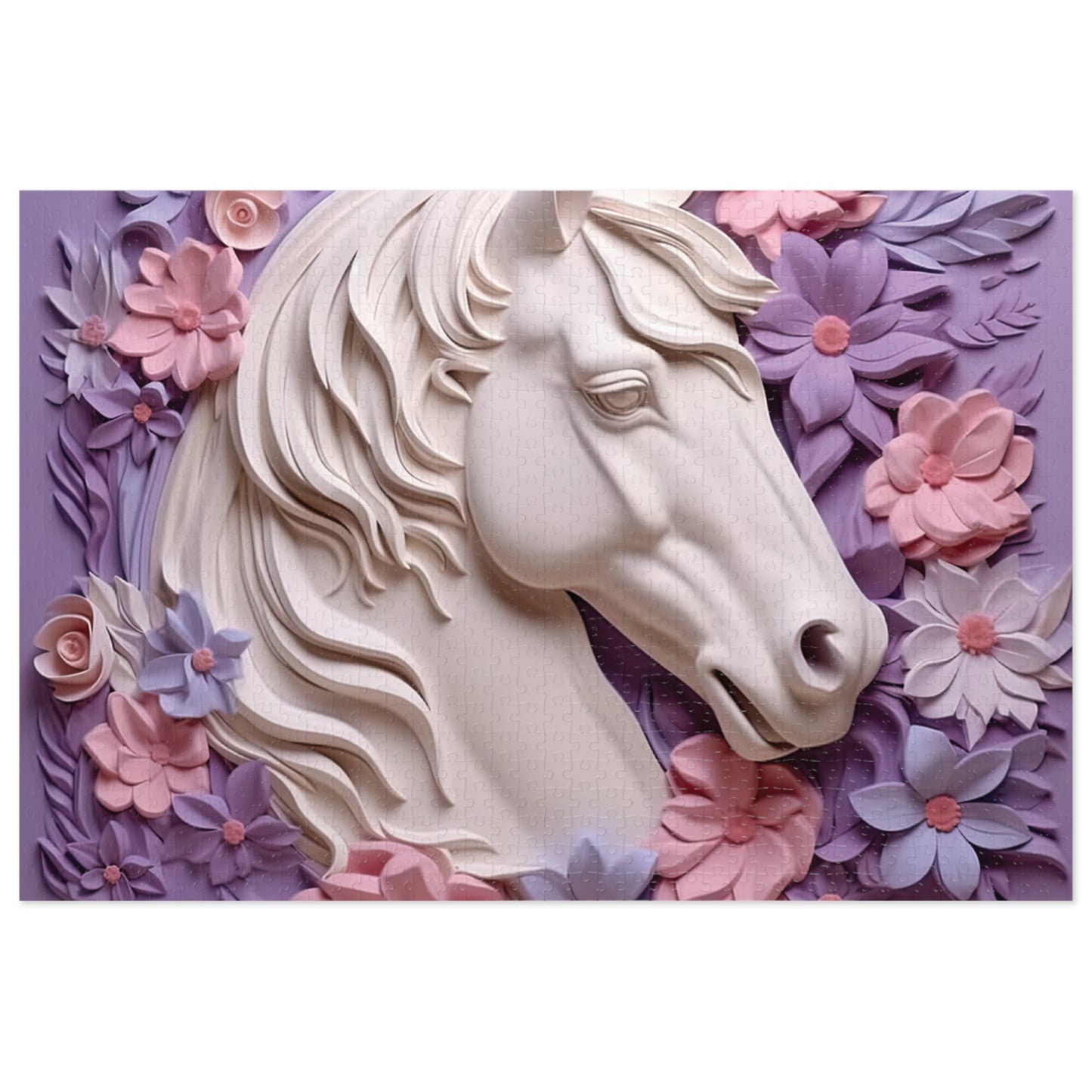 Jigsaw Puzzle, Horse, Personalised/Non-Personalised (30, 110, 252, 500,1000-Piece)