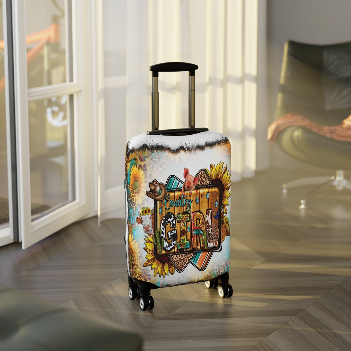 Luggage Cover, Country and Western, Country Girl, awd-1027