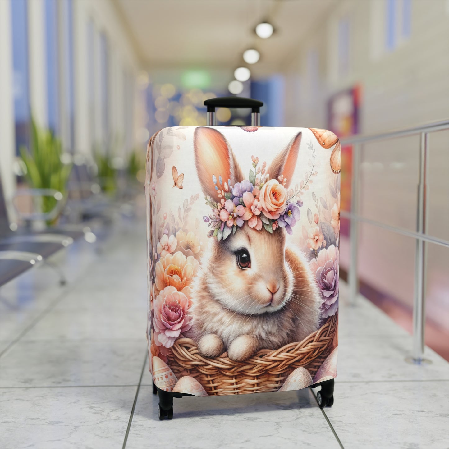 Luggage Cover, Easter, Rabbit, awd-1739